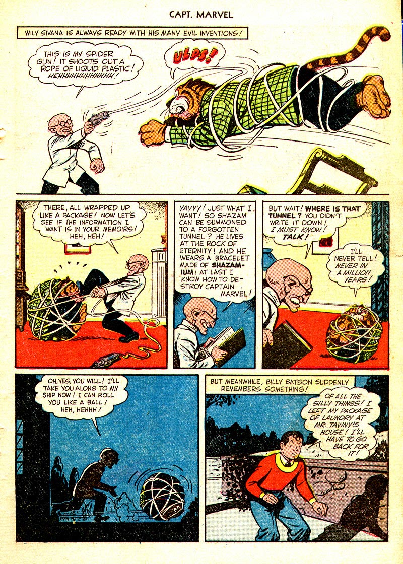 Read online Captain Marvel Adventures comic -  Issue #100 - 7