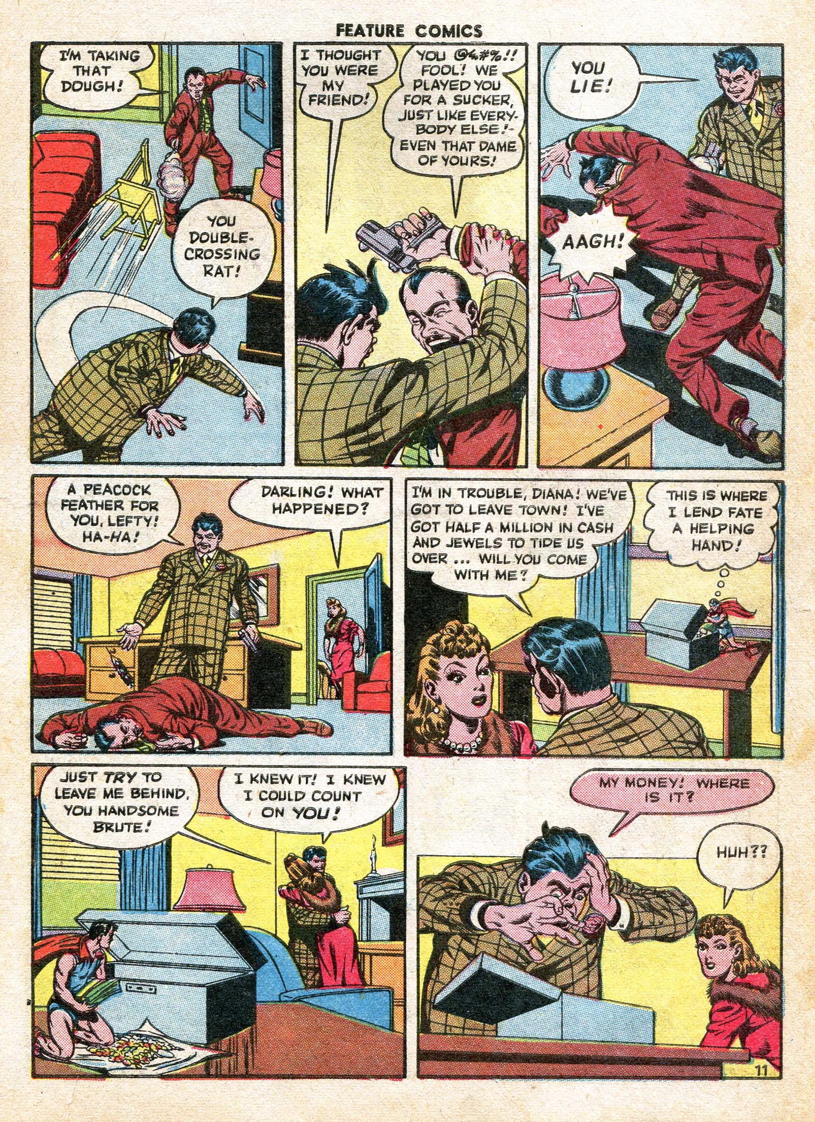 Read online Feature Comics comic -  Issue #95 - 13