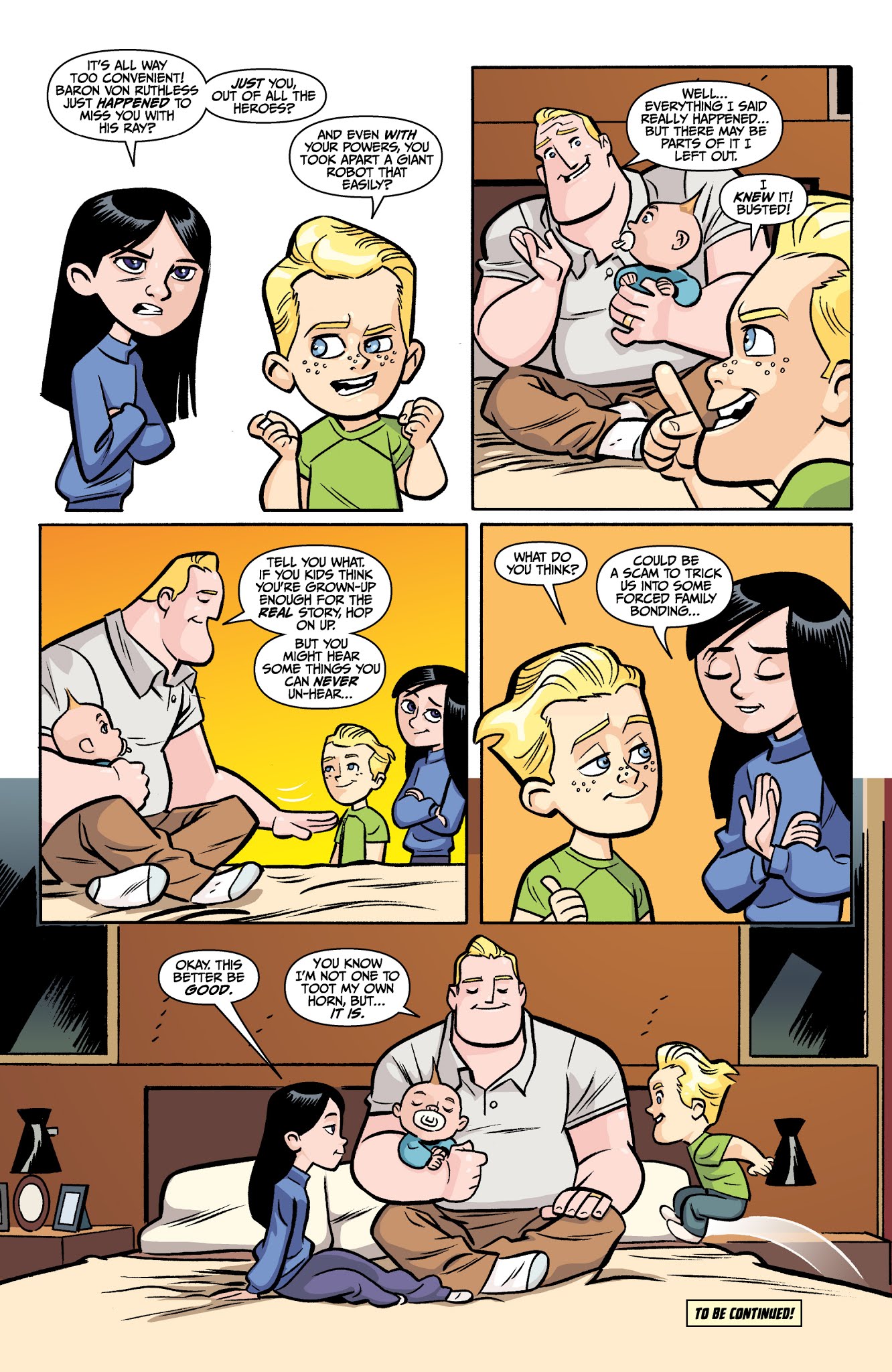 Read online Disney / Pixar The Incredibles 2: Crisis In Mid-Life! & Other Stories comic -  Issue #1 - 18