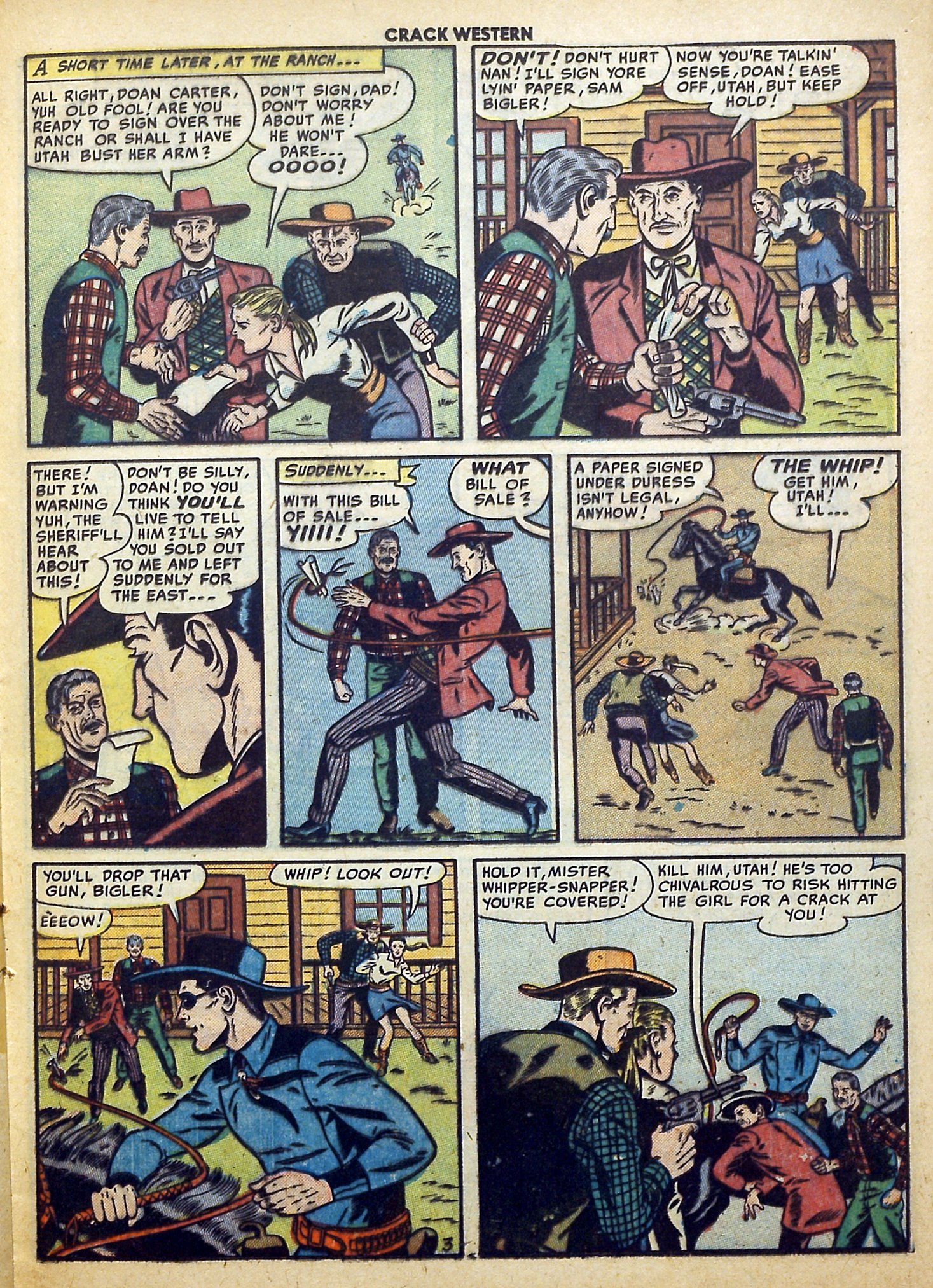 Read online Crack Western comic -  Issue #74 - 21