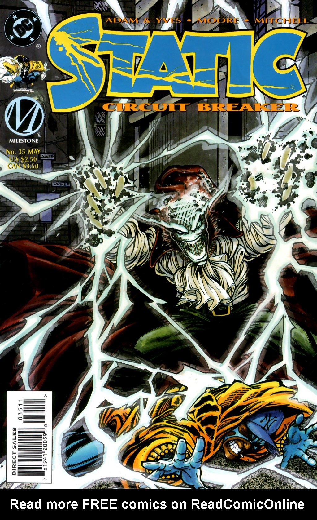 Read online Static comic -  Issue #35 - 1
