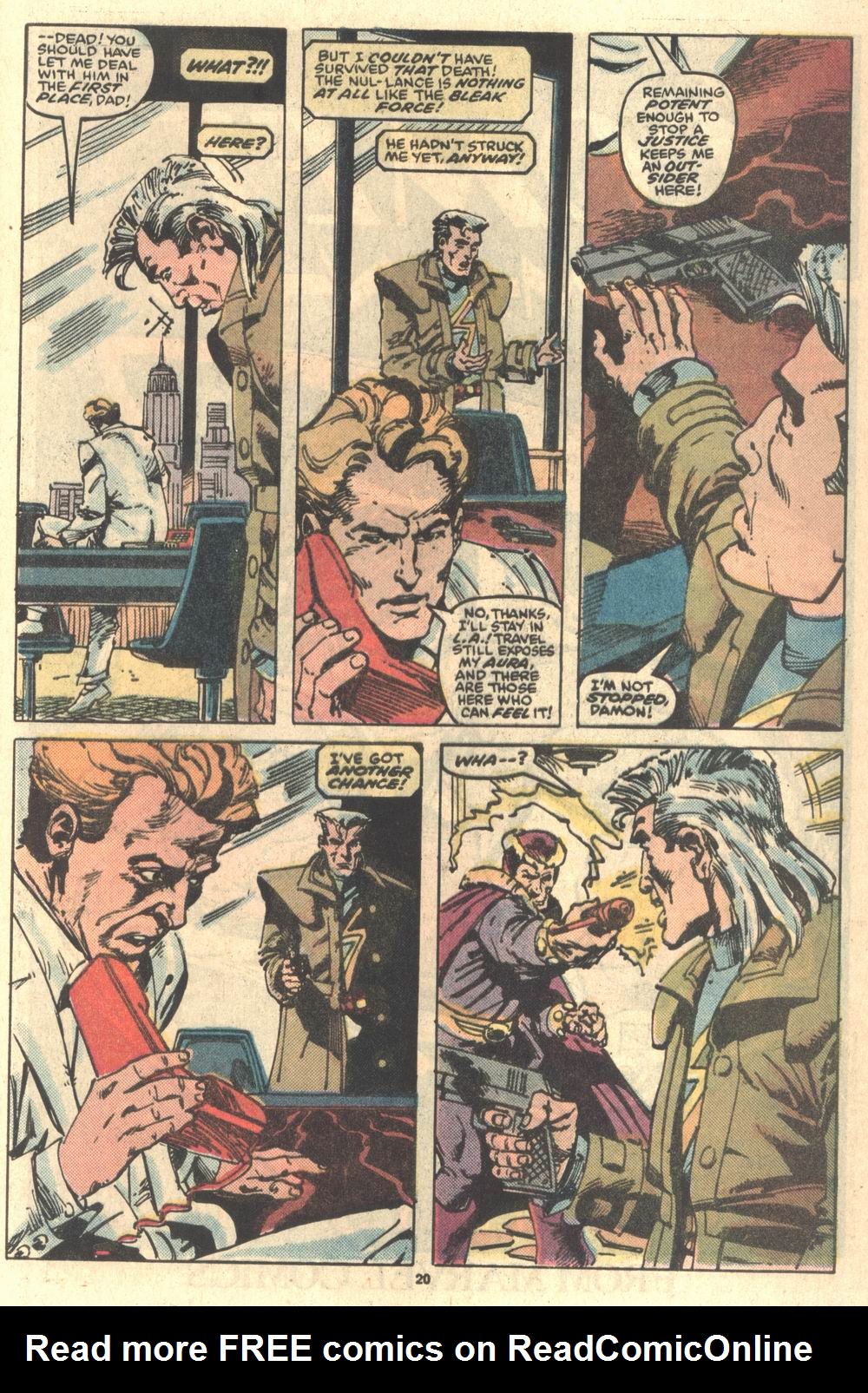 Read online Justice (1986) comic -  Issue #4 - 21