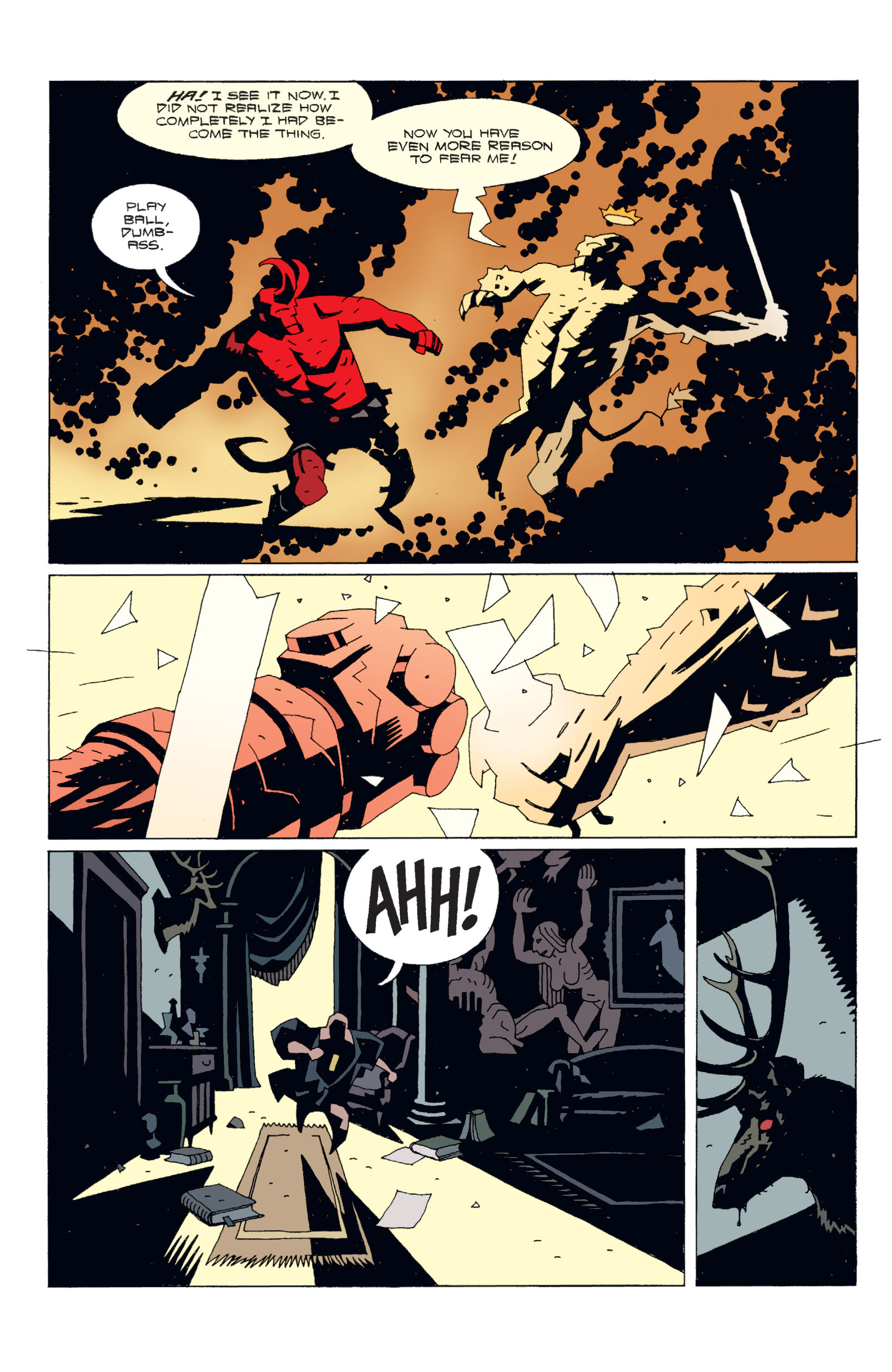 Read online Hellboy comic -  Issue #4 - 107