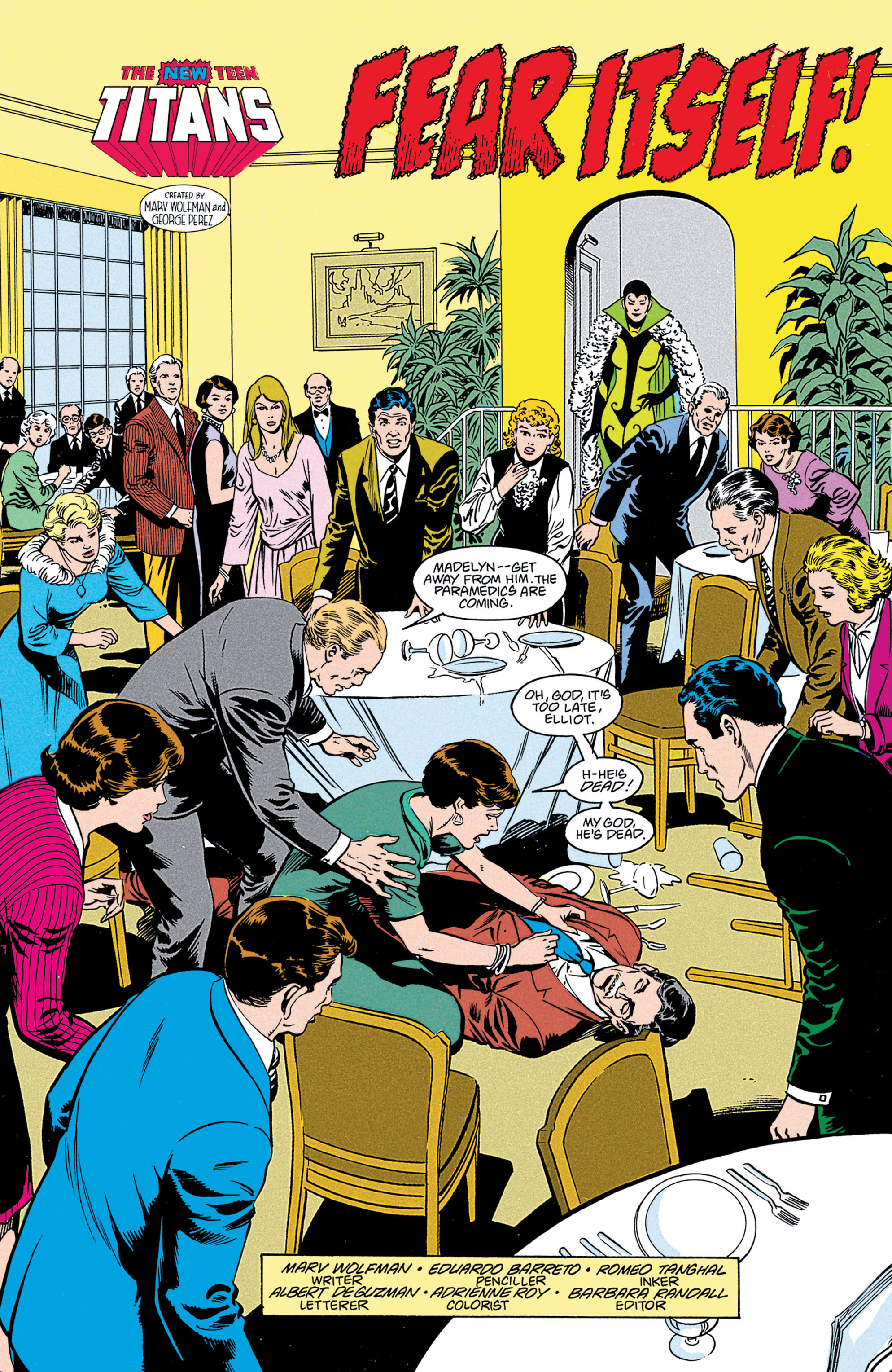 Read online The New Teen Titans (1984) comic -  Issue #43 - 8