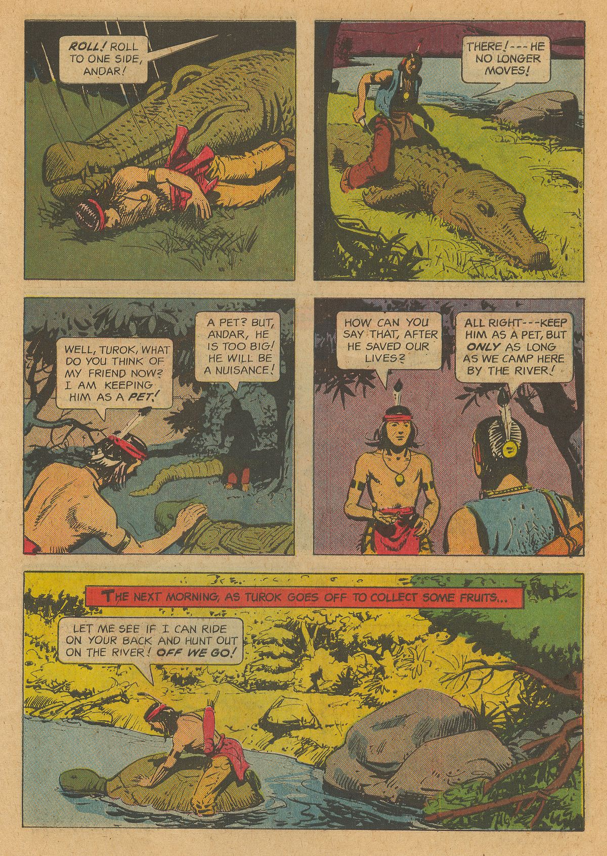 Read online Turok, Son of Stone comic -  Issue #34 - 27