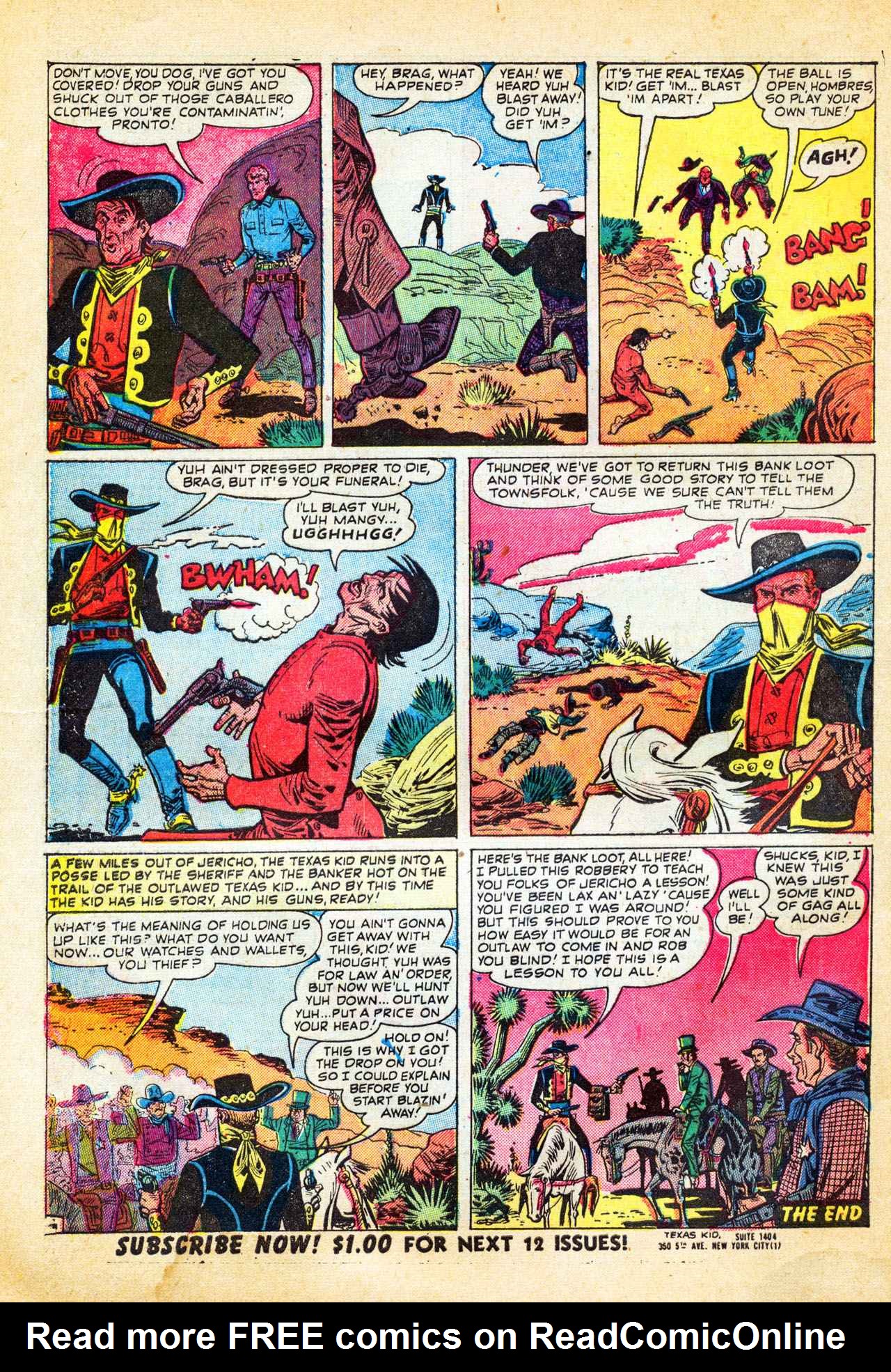 Read online Texas Kid comic -  Issue #4 - 32