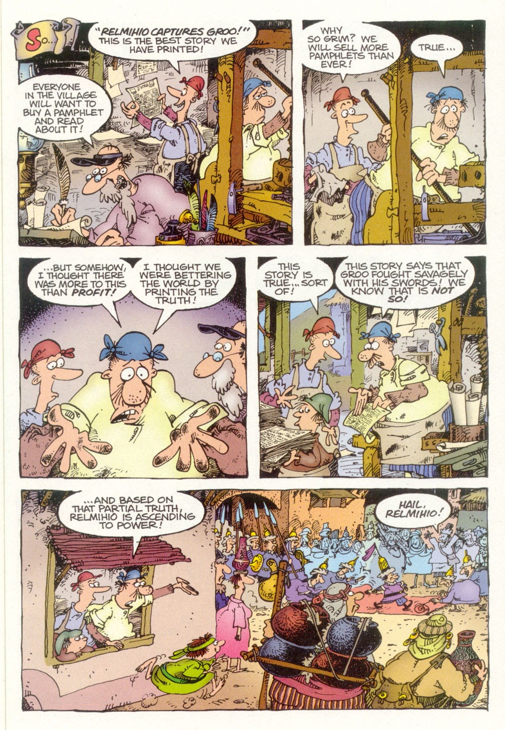 Read online Sergio Aragonés' Groo: Mightier Than the Sword comic -  Issue #3 - 25