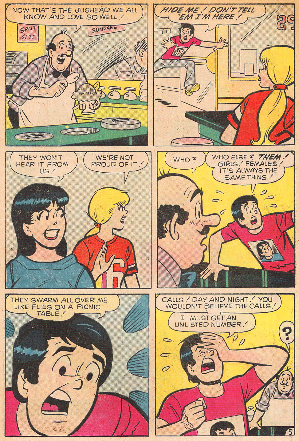 Read online Archie's Girls Betty and Veronica comic -  Issue #238 - 7