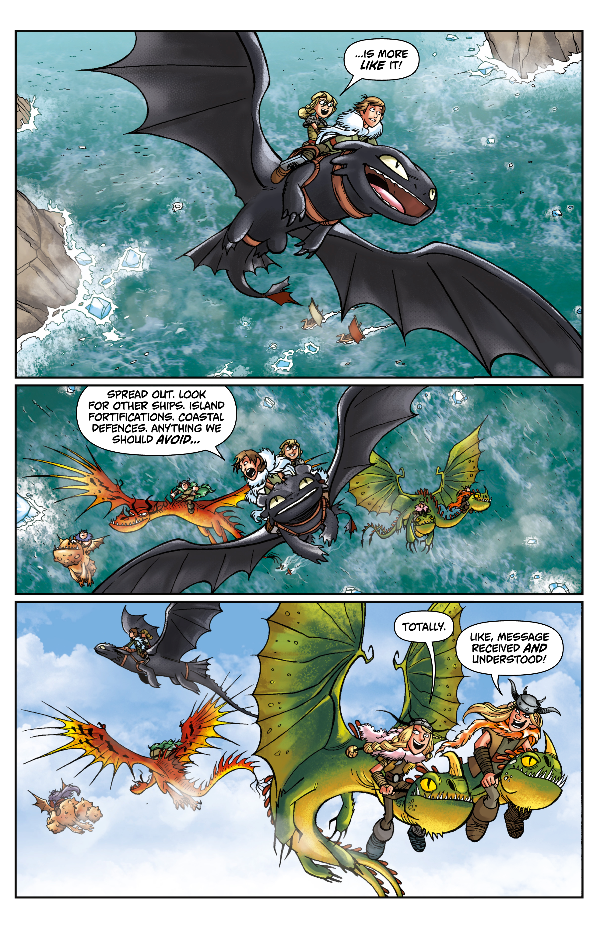 Read online DreamWorks Dragons: Riders of Berk comic -  Issue # _TPB - 24