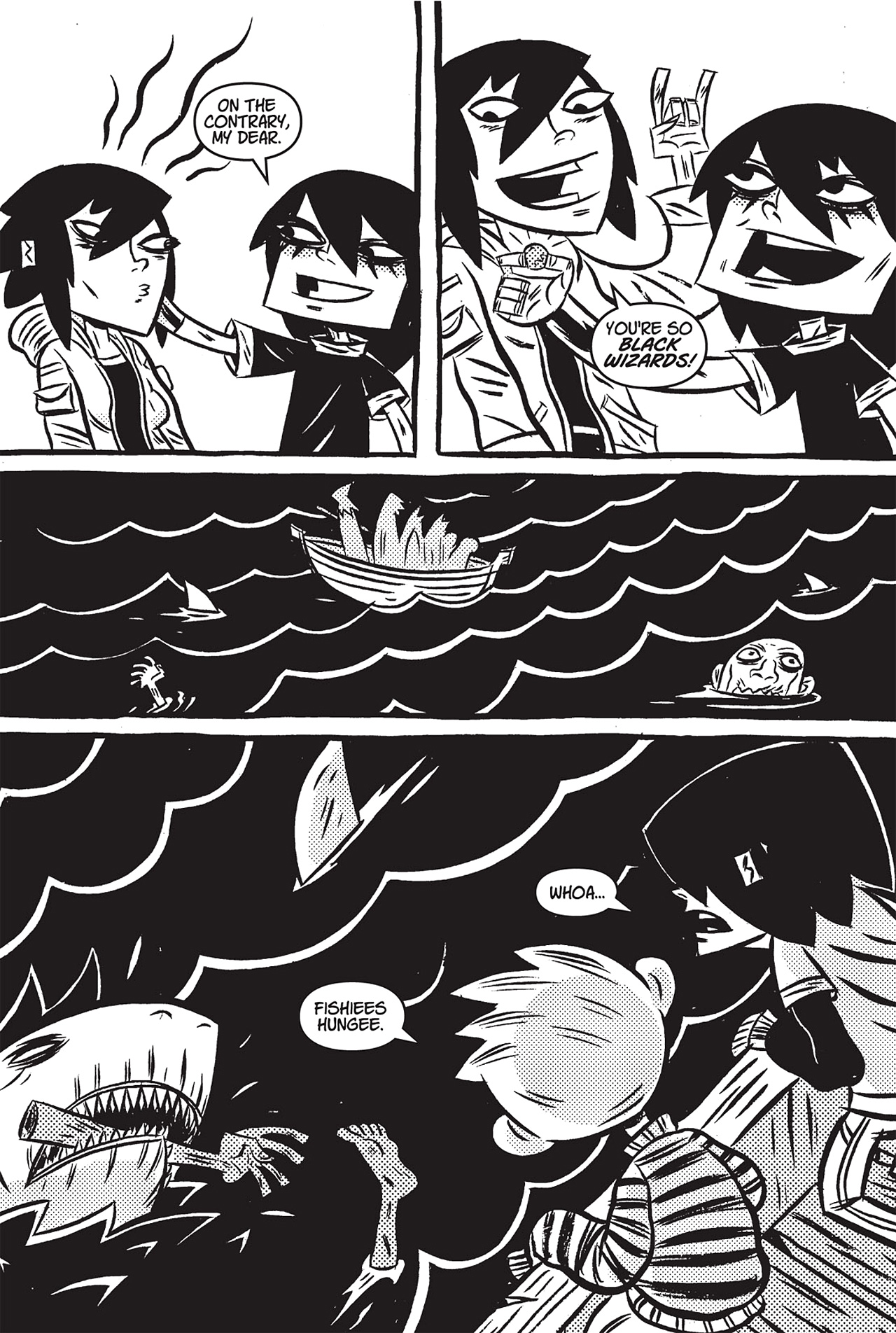 Read online Black Metal comic -  Issue #1 - 130