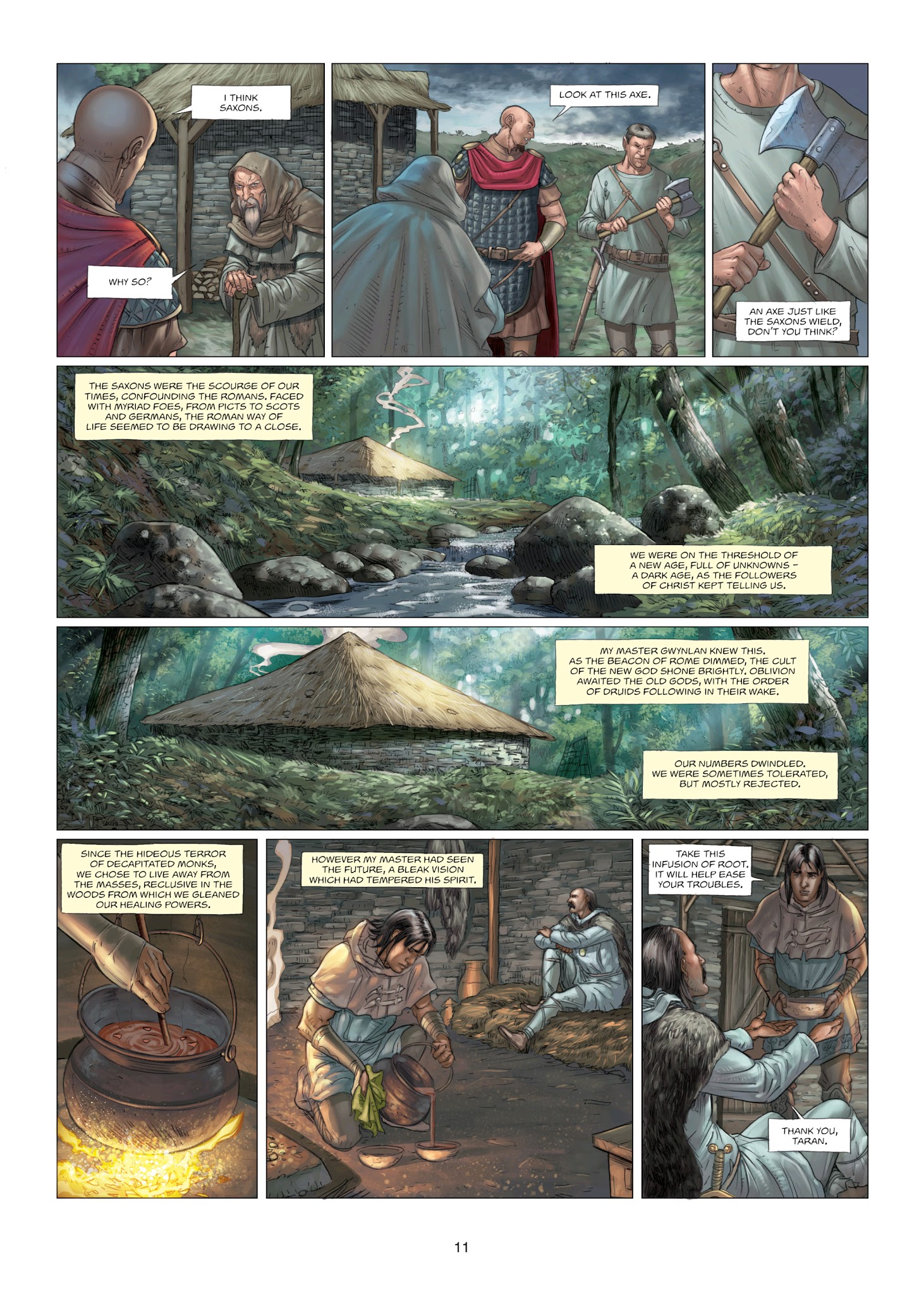 Read online Druids comic -  Issue #7 - 11