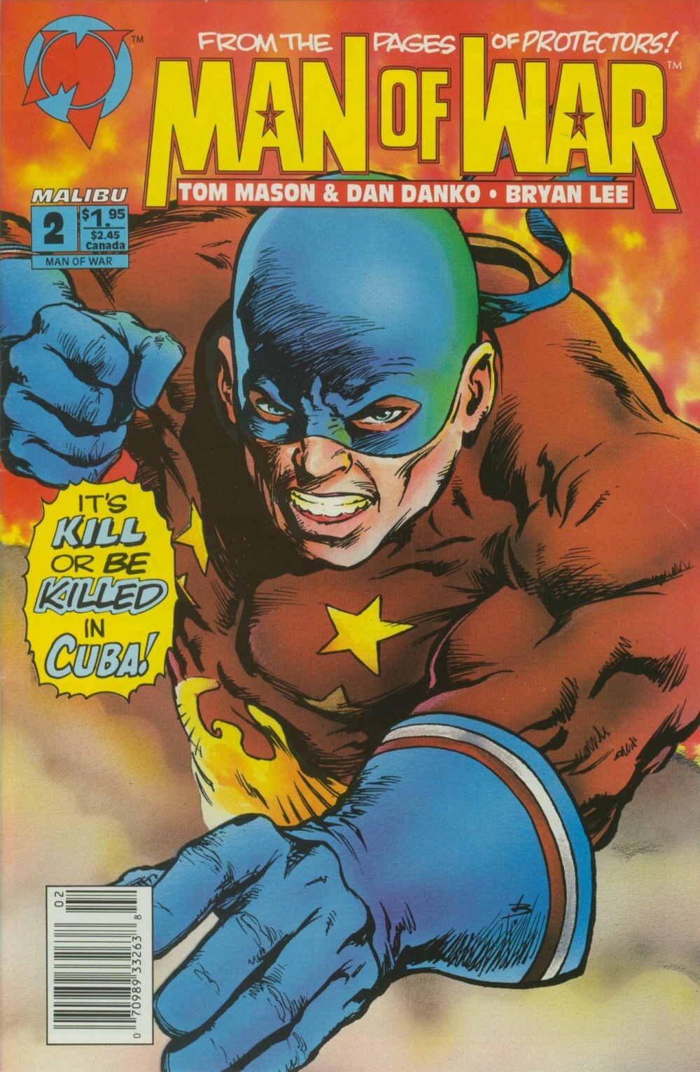 Read online Man of War comic -  Issue #2 - 1