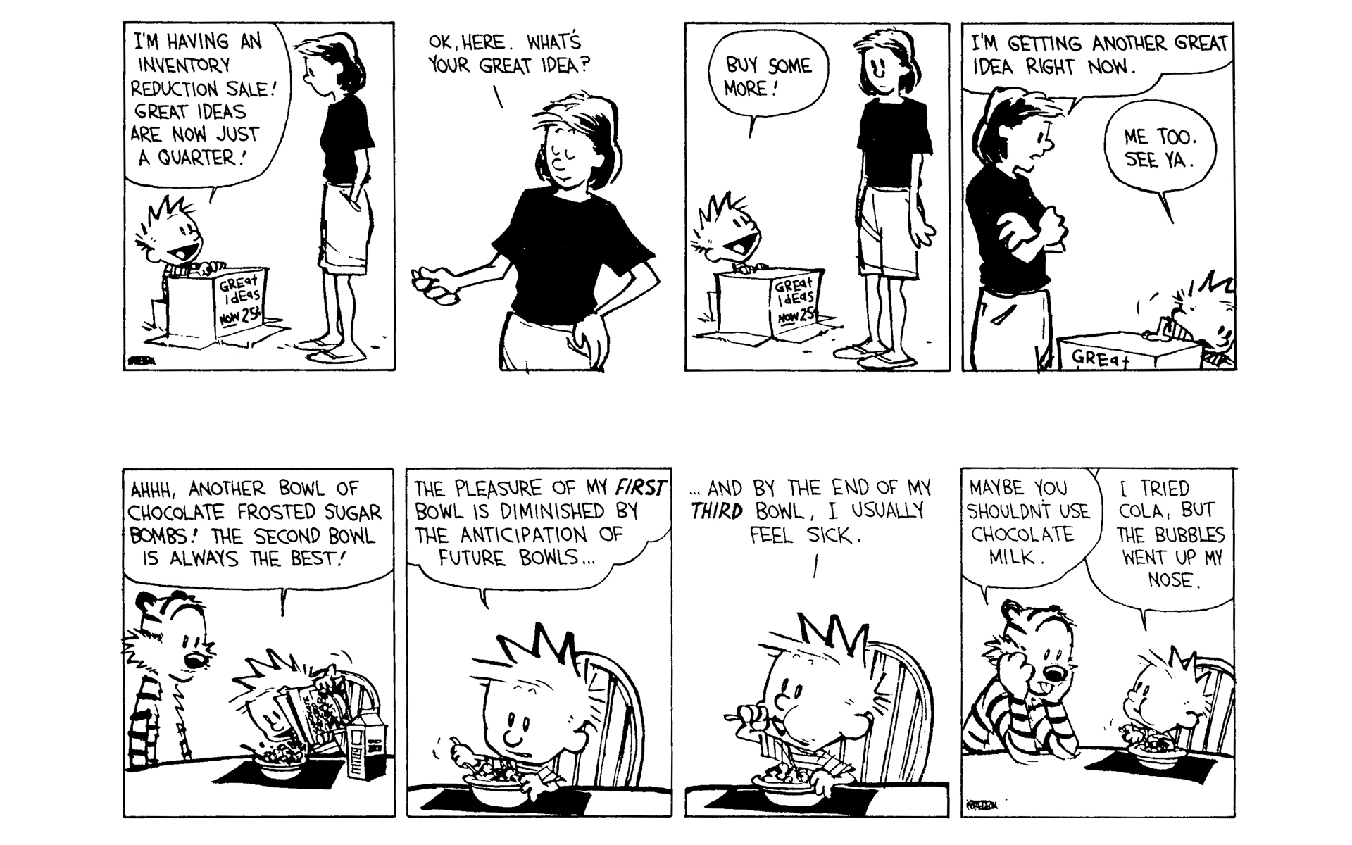 Read online Calvin and Hobbes comic -  Issue #8 - 94