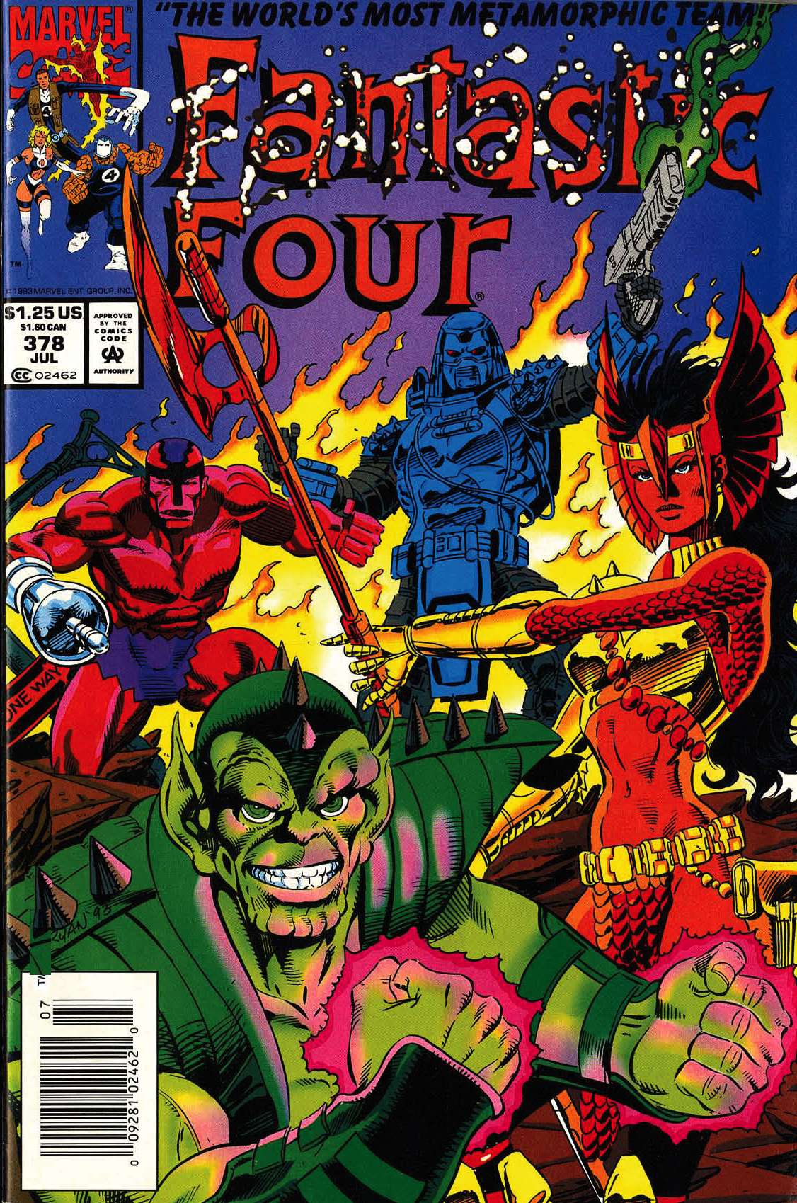 Read online Fantastic Four (1961) comic -  Issue #378 - 1