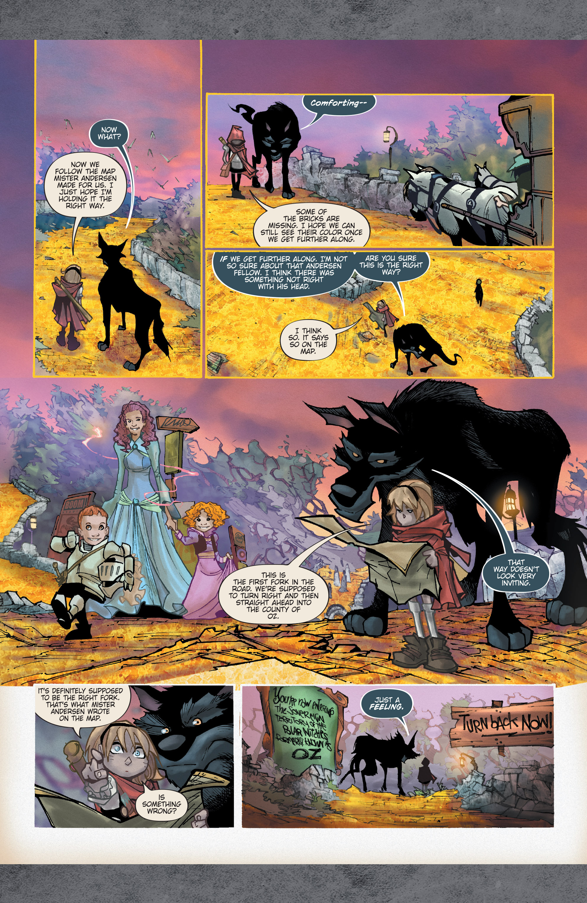 Read online Fairy Quest: Outcasts comic -  Issue #2 - 18