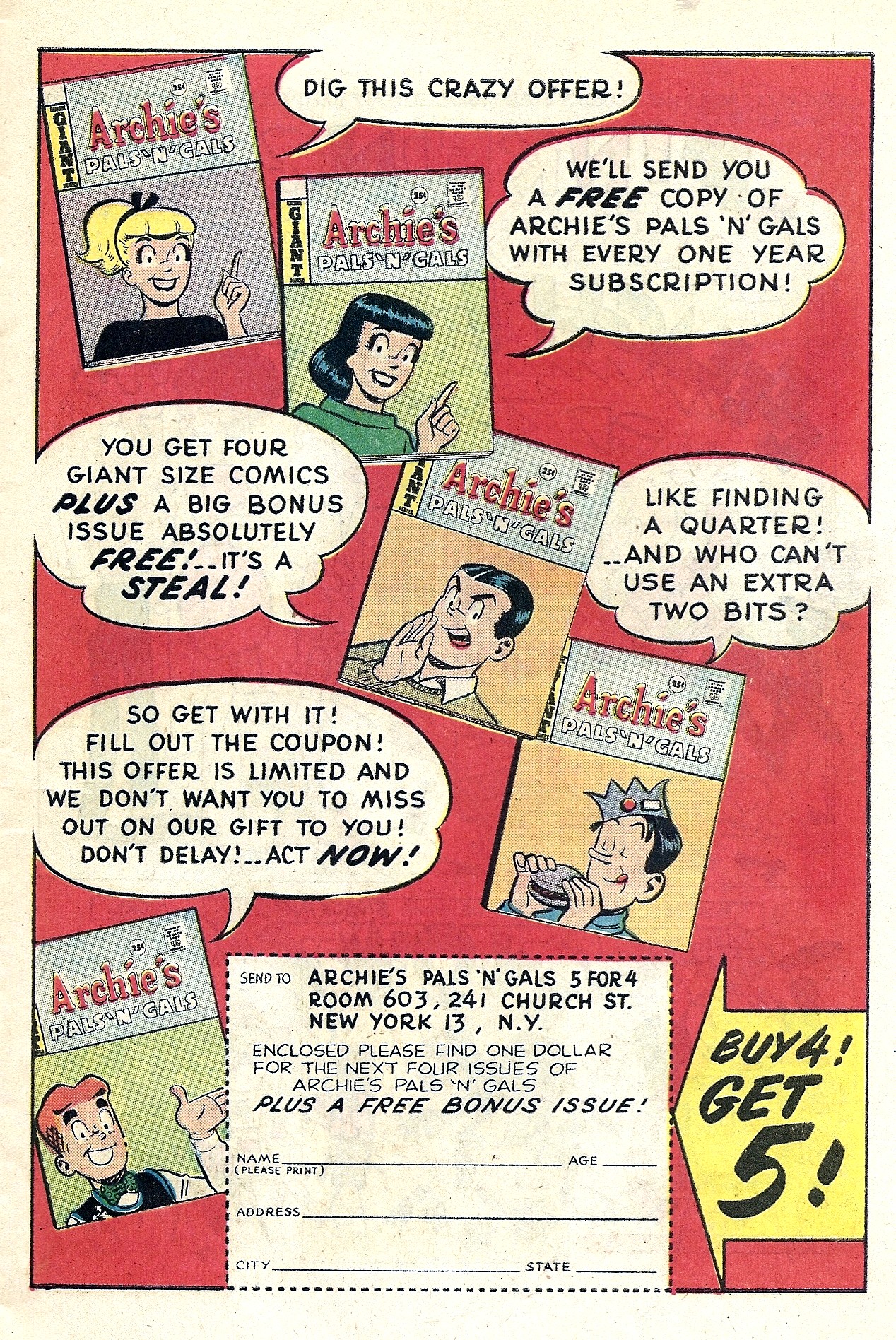 Read online Archie's Madhouse comic -  Issue #45 - 11