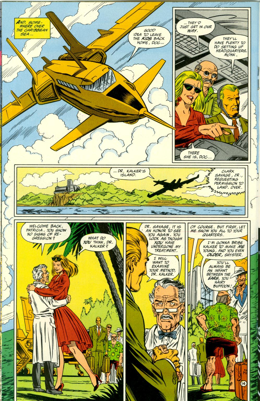 Read online Doc Savage (1988) comic -  Issue #7 - 16