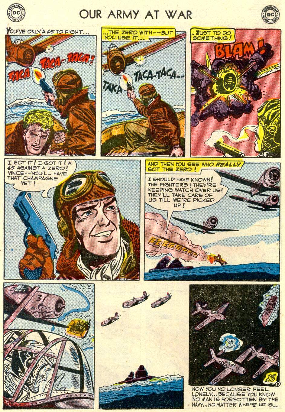 Read online Our Army at War (1952) comic -  Issue #7 - 10
