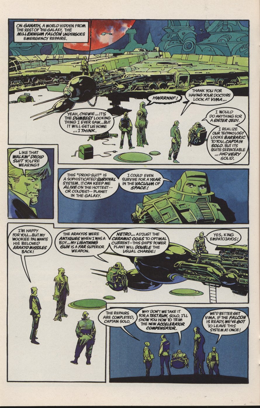 Read online Star Wars: Dark Empire II comic -  Issue #5 - 16