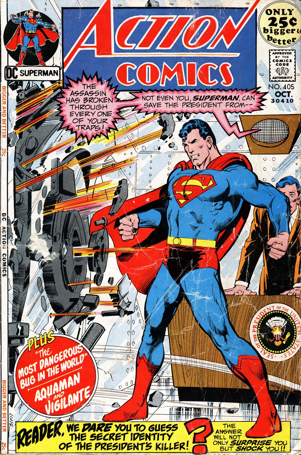 Read online Action Comics (1938) comic -  Issue #405 - 1