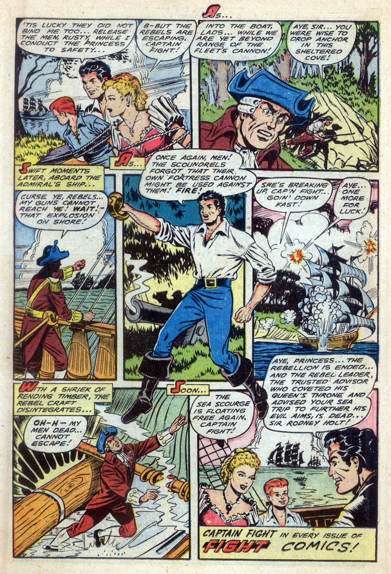 Read online Fight Comics comic -  Issue #66 - 17