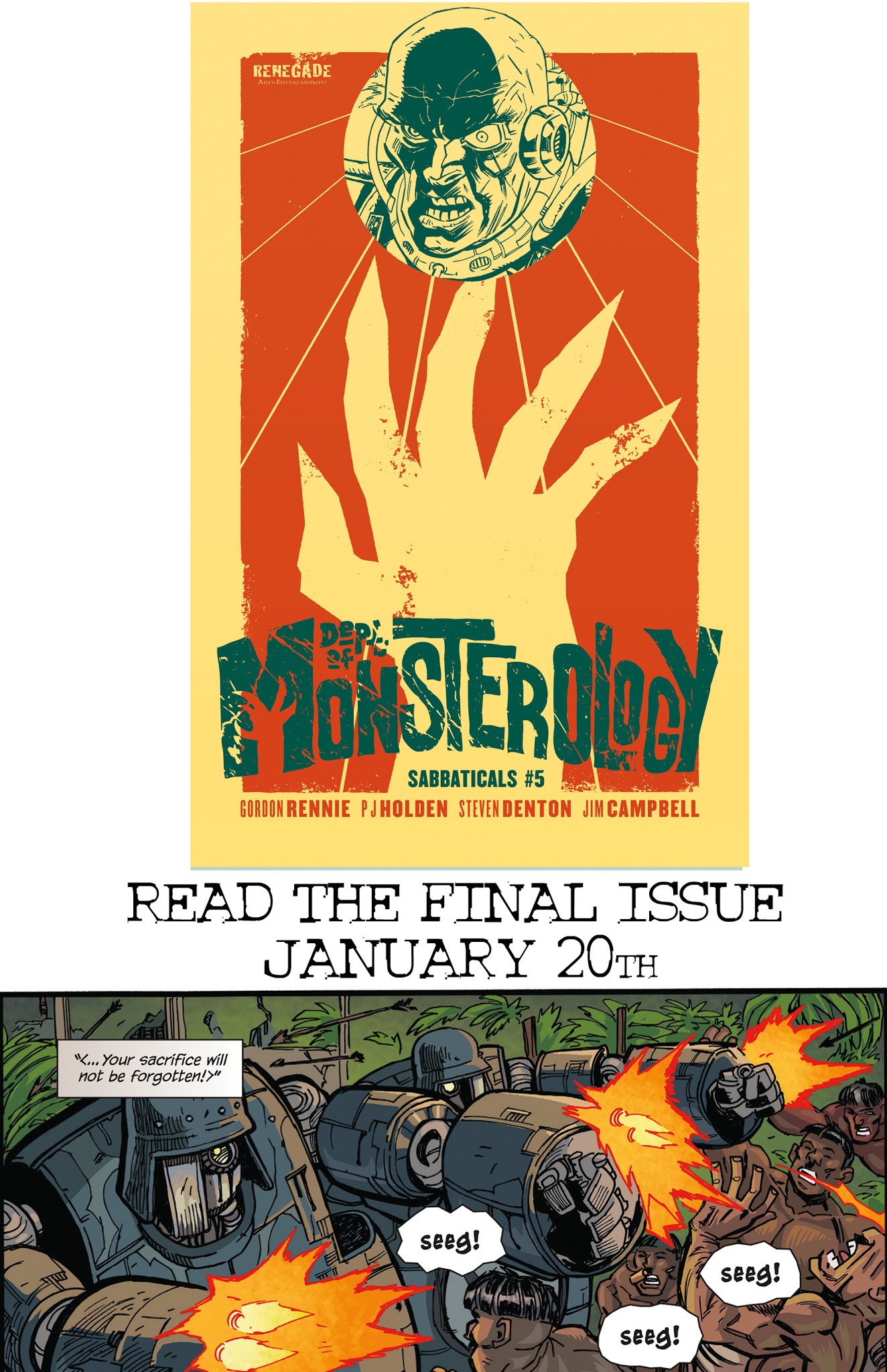 Read online Dept. of Monsterology: Sabbaticals comic -  Issue #4 - 26
