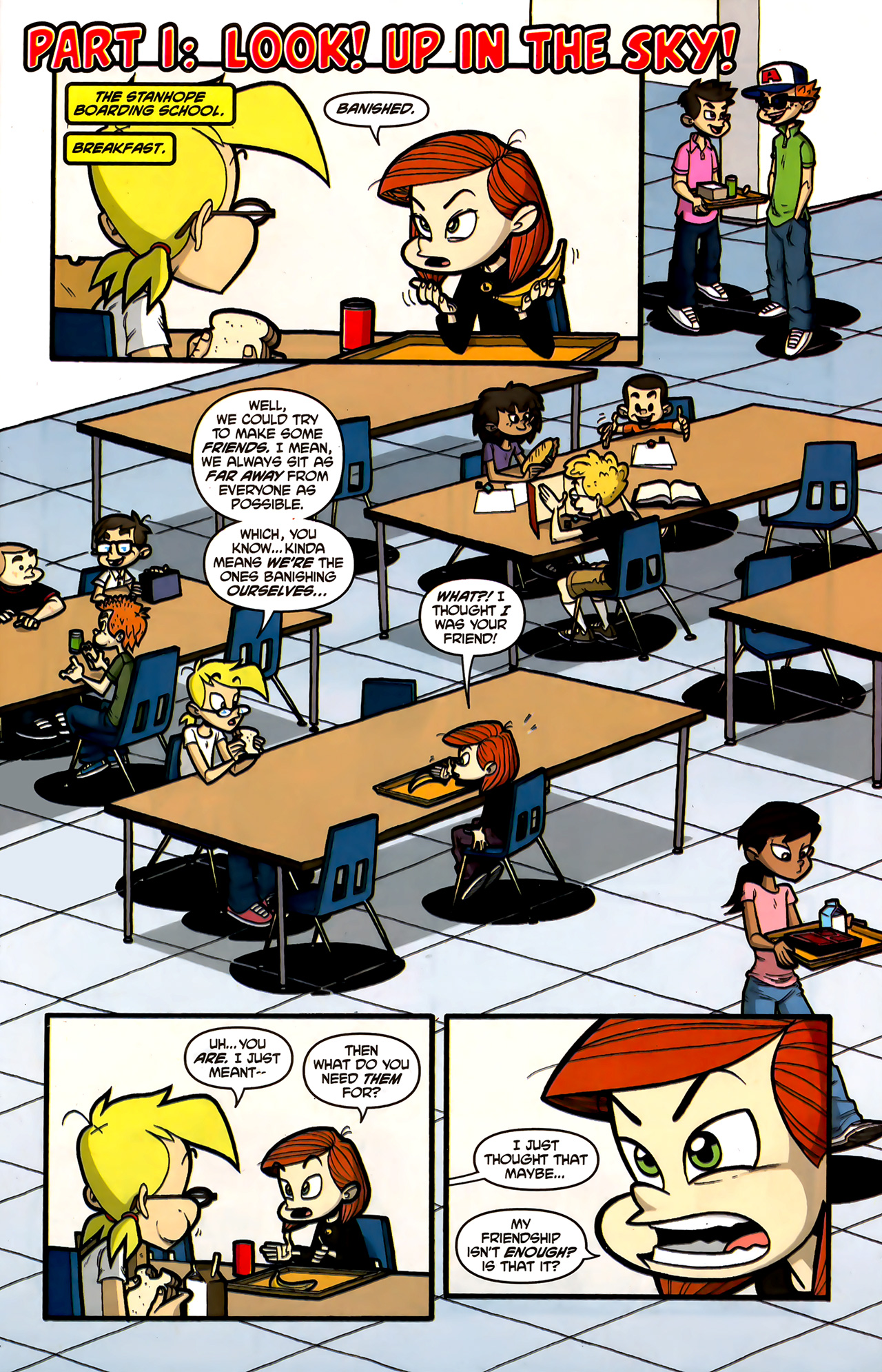 Read online Supergirl: Cosmic Adventures in the 8th Grade comic -  Issue #3 - 2