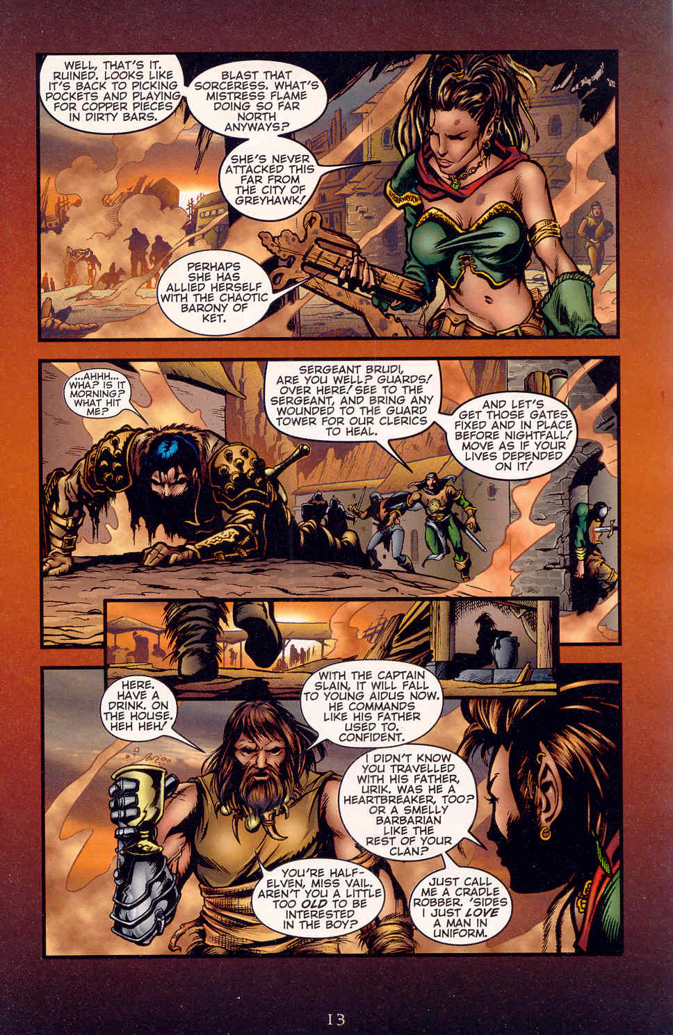 Read online Dungeons & Dragons: Tempests Gate comic -  Issue #1 - 14