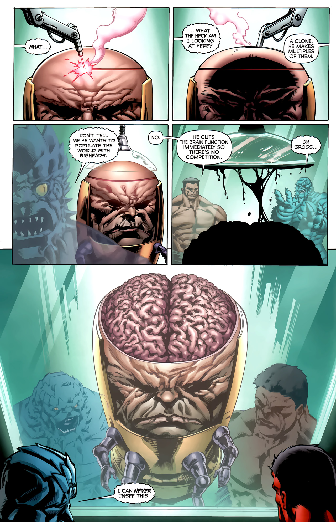 Read online Fall of the Hulks: Red Hulk comic -  Issue #1 - 9