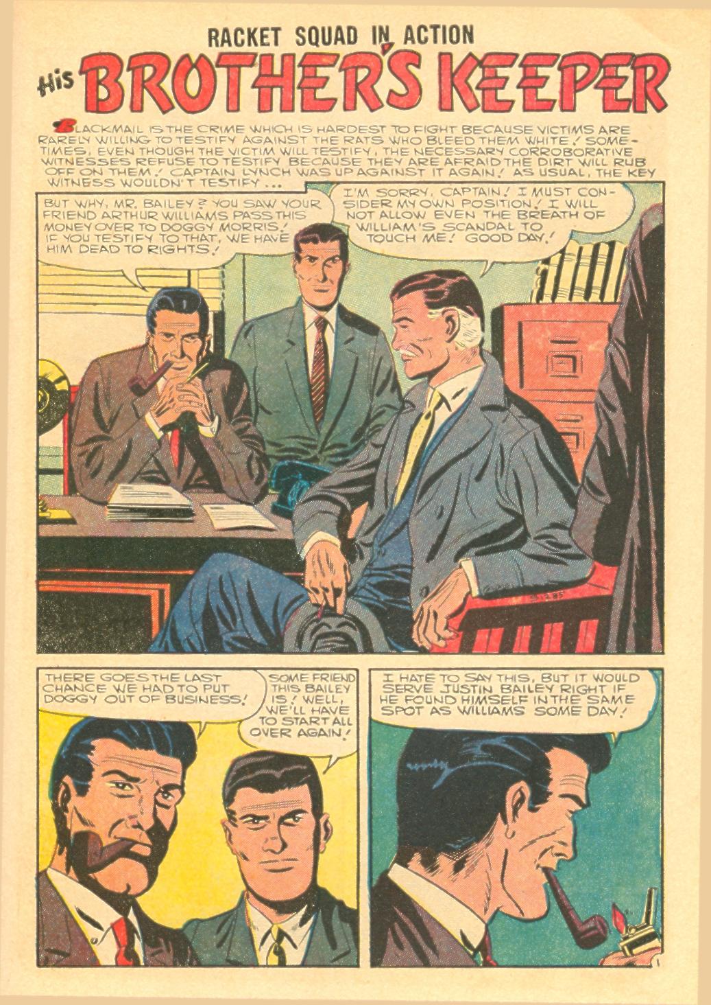 Read online Racket Squad in Action comic -  Issue #25 - 27