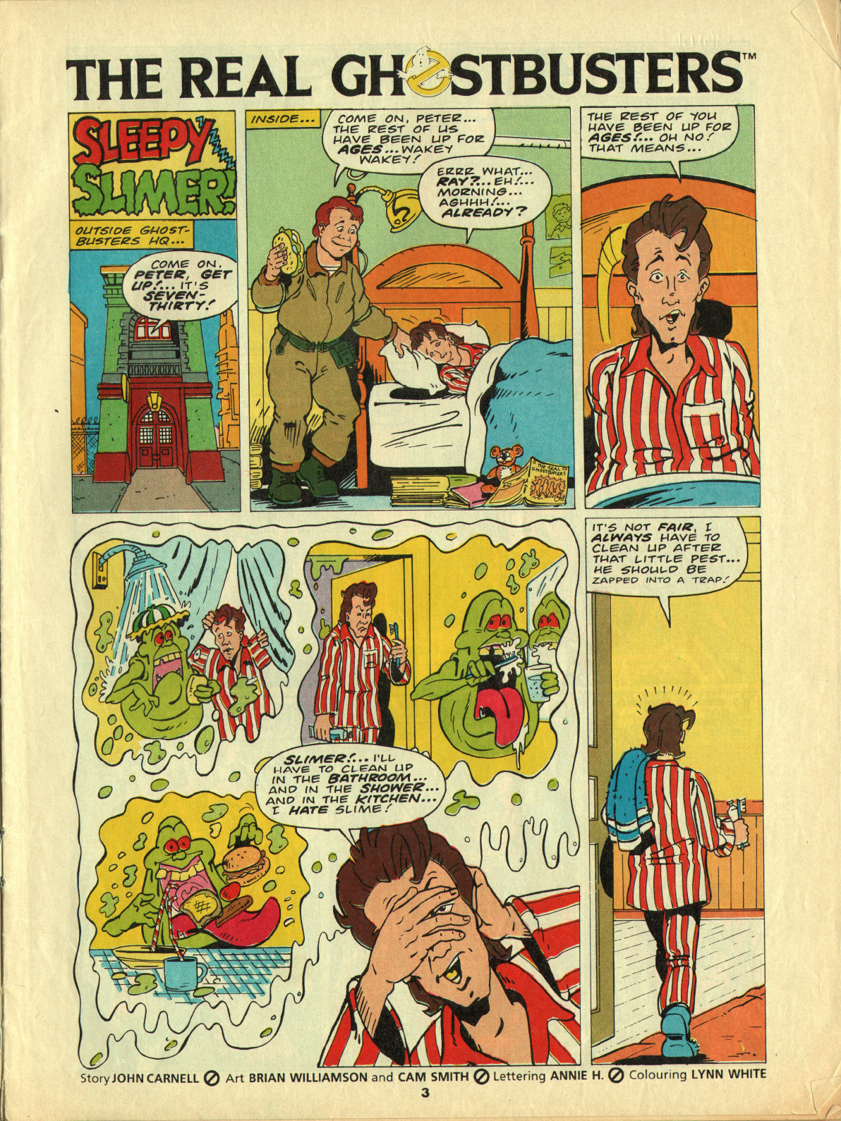 Read online The Real Ghostbusters comic -  Issue #28 - 3