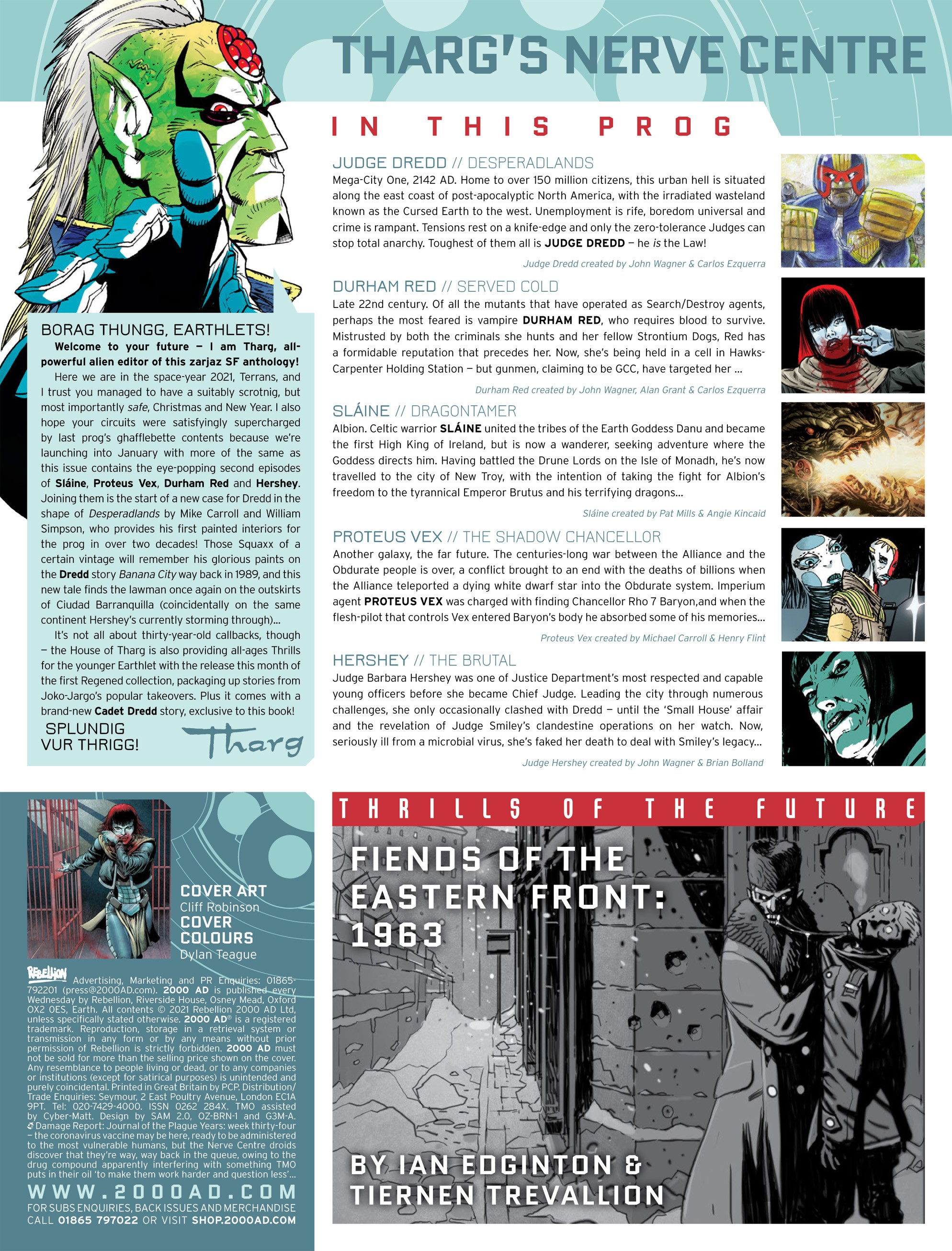 Read online 2000 AD comic -  Issue #2213 - 2