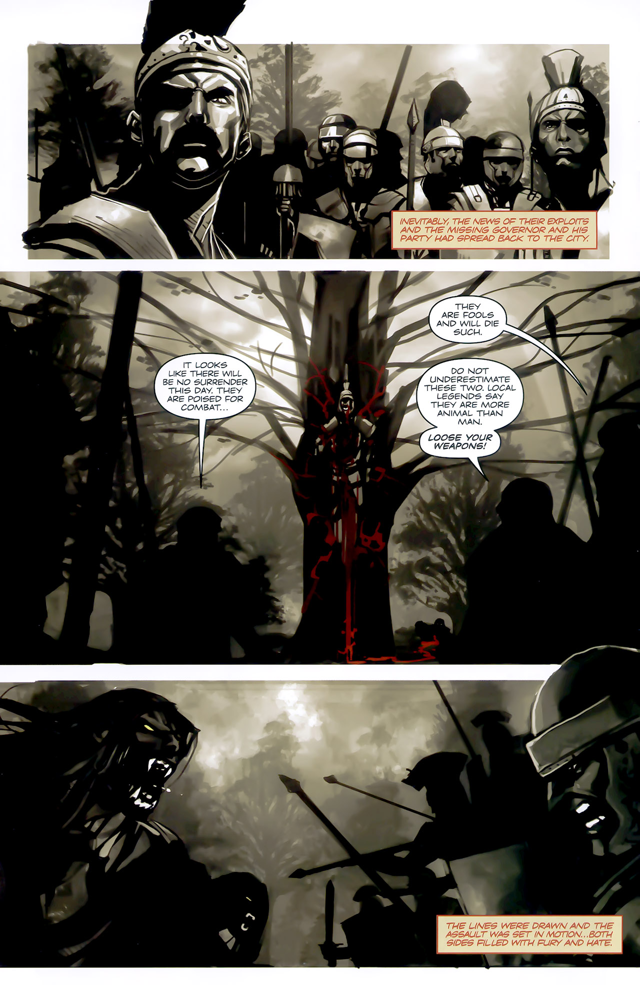 Read online Spartacus comic -  Issue #2 - 12