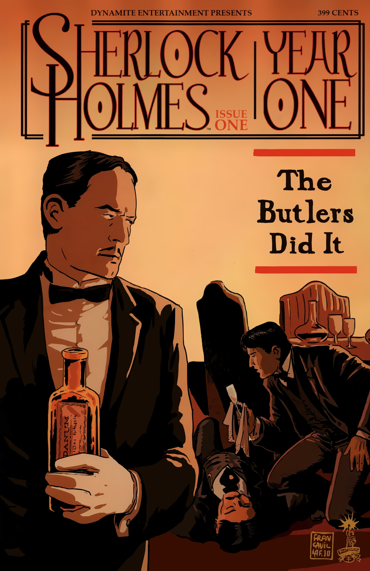 Read online Sherlock Holmes: Year One comic -  Issue #1 - 1