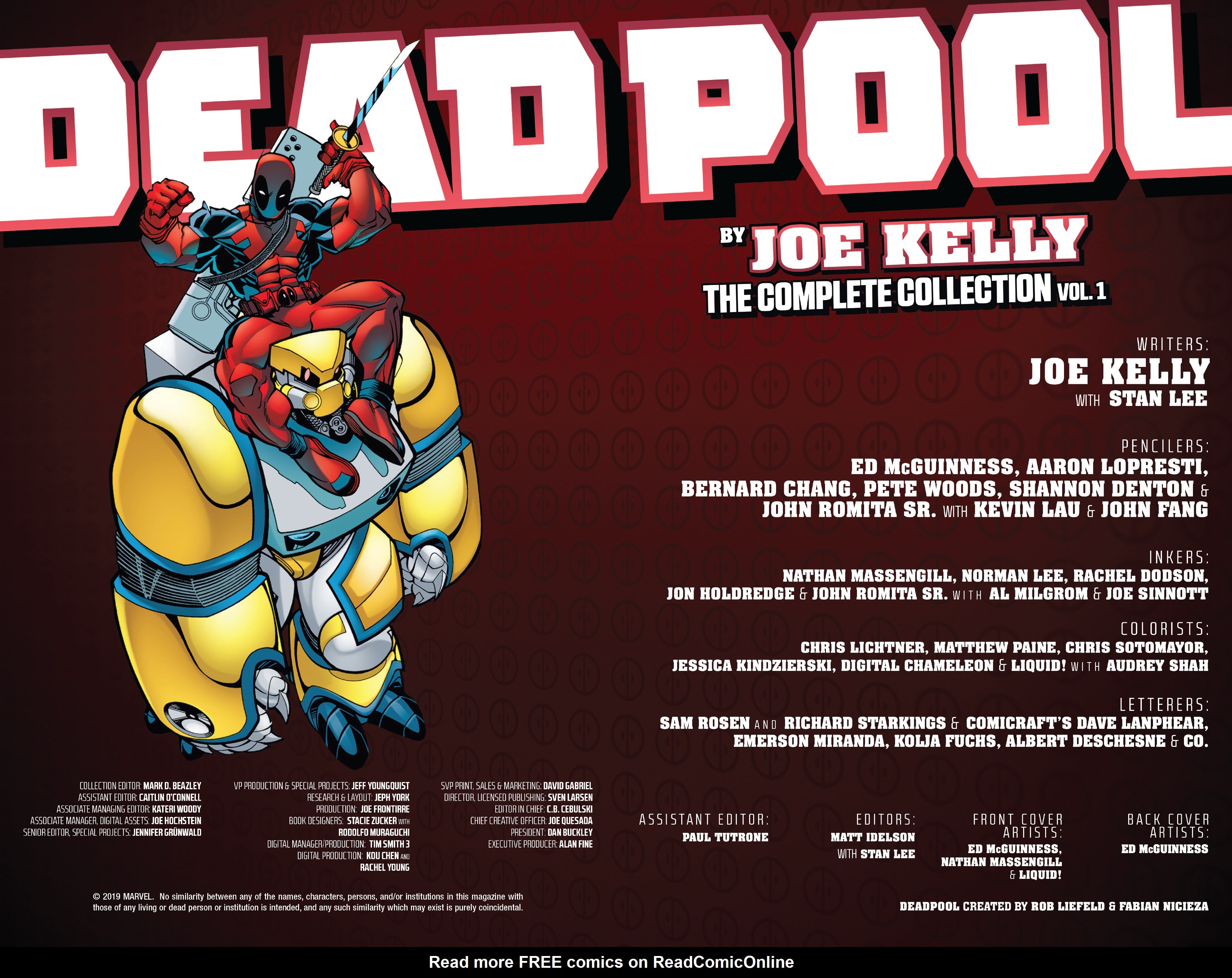 Read online Deadpool by Joe Kelly: The Complete Collection comic -  Issue # TPB 1 (Part 1) - 3