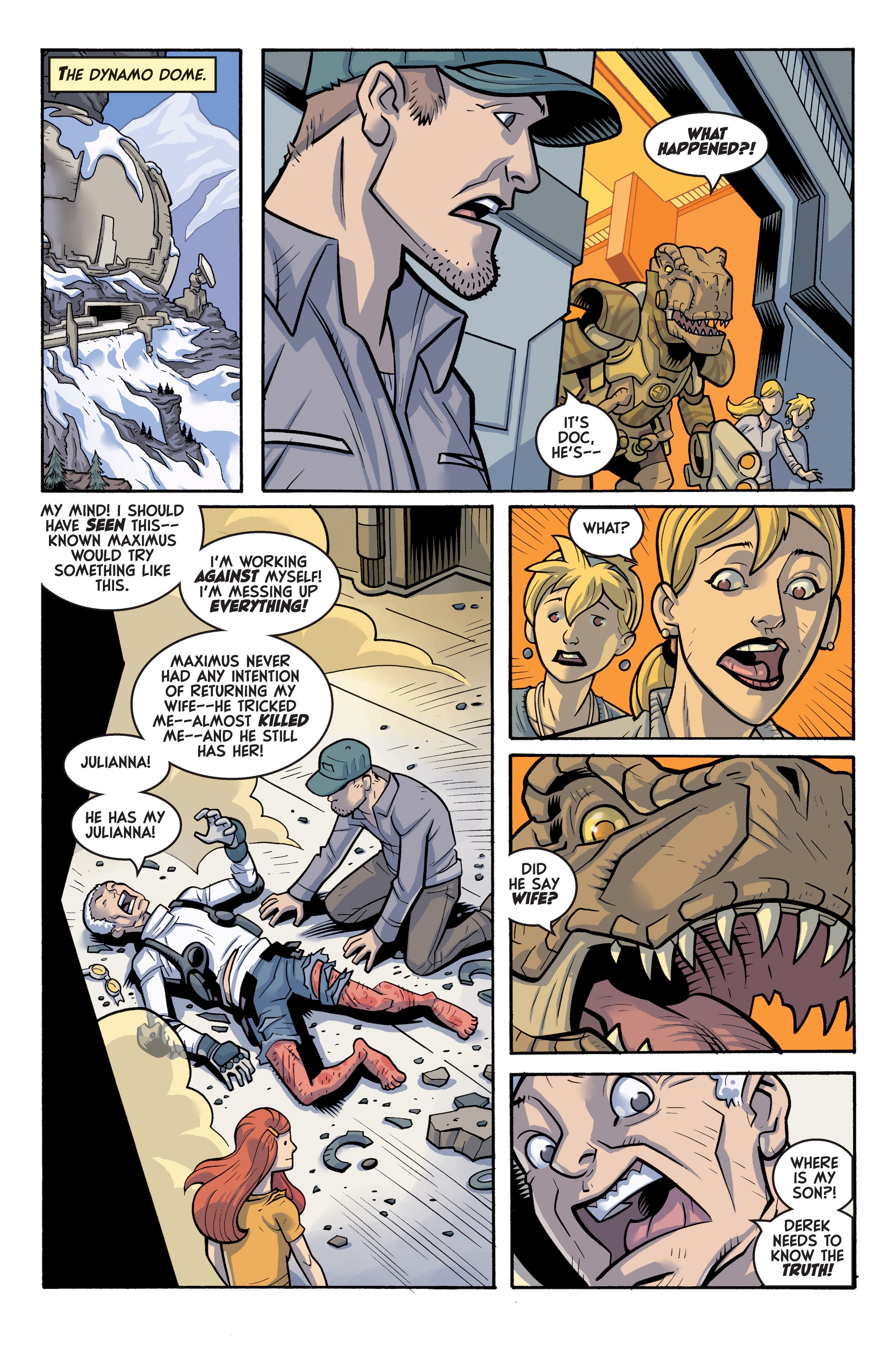 Read online Super Dinosaur (2011) comic -  Issue #11 - 18