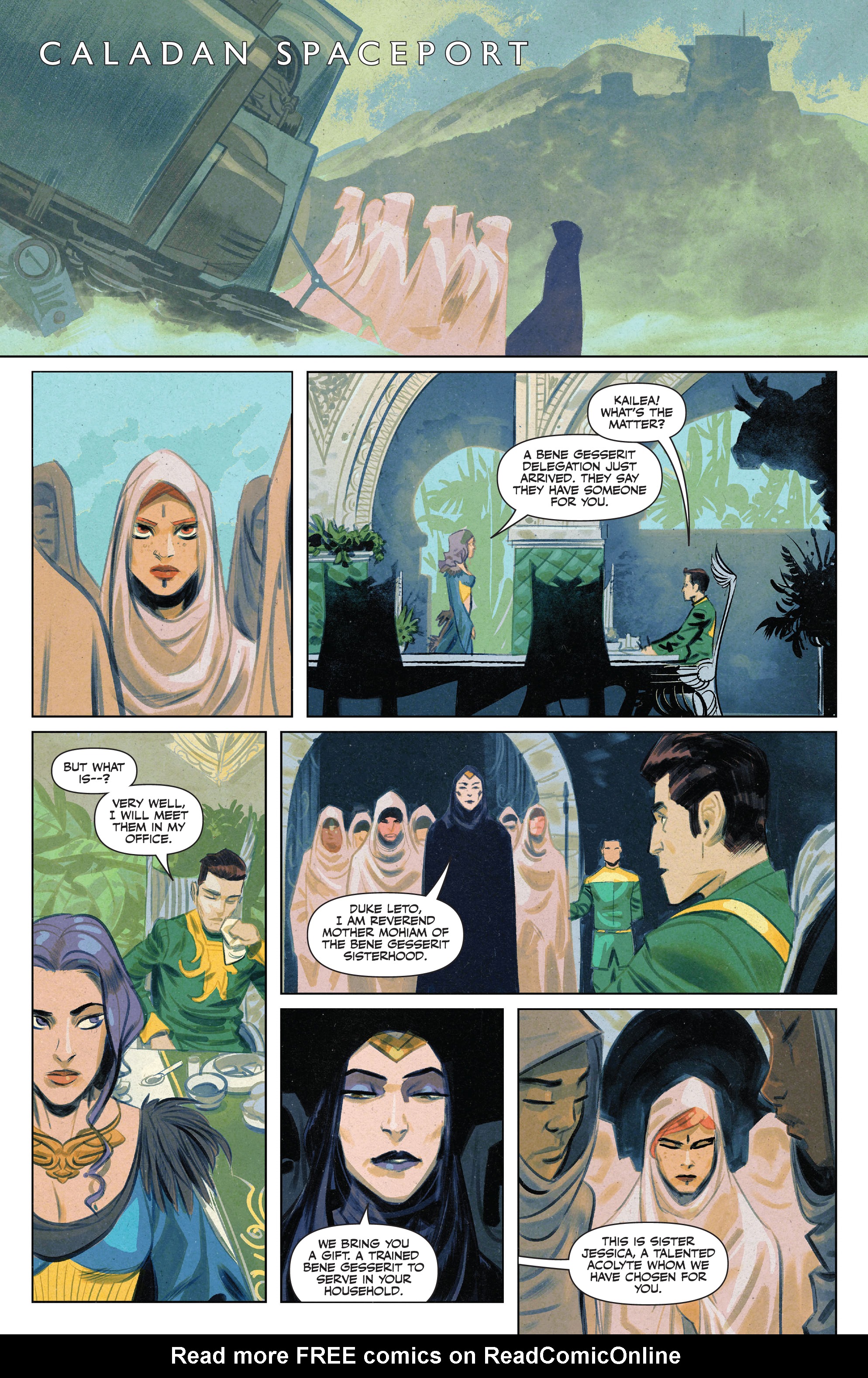 Read online Dune: House Harkonnen comic -  Issue #5 - 23