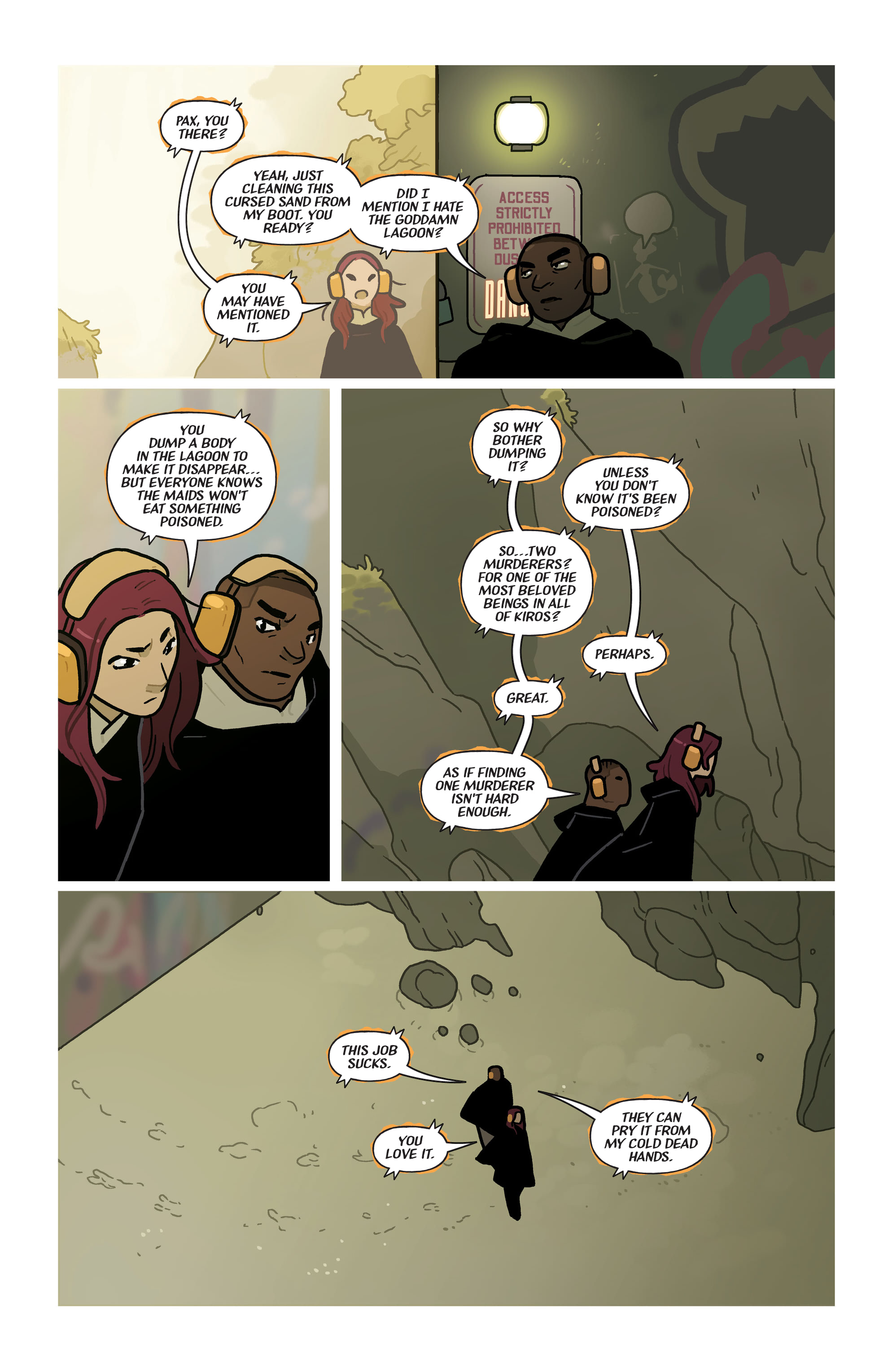 Read online Black Cloak comic -  Issue #1 - 24