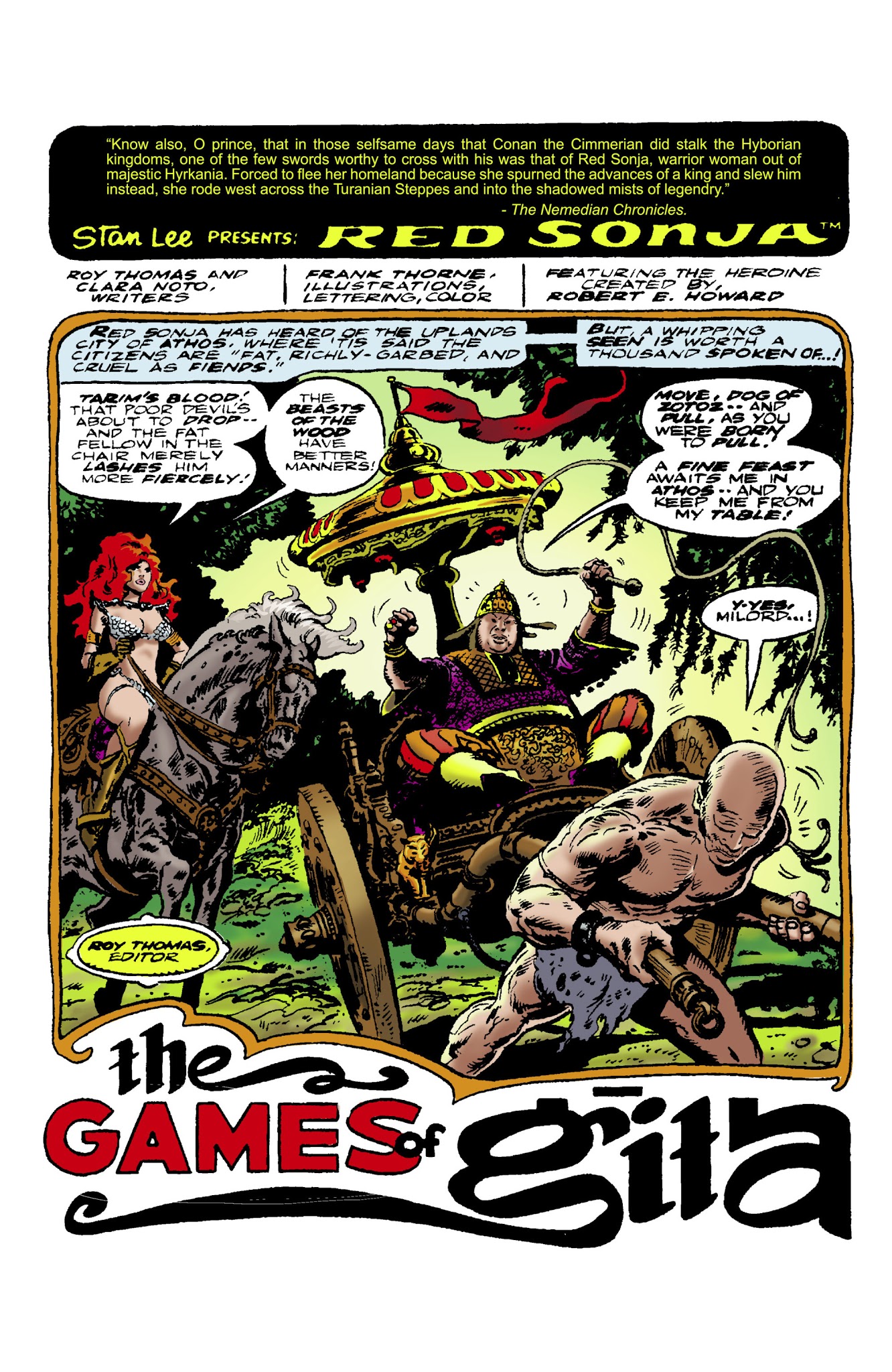 Read online The Adventures of Red Sonja comic -  Issue # TPB 2 - 42