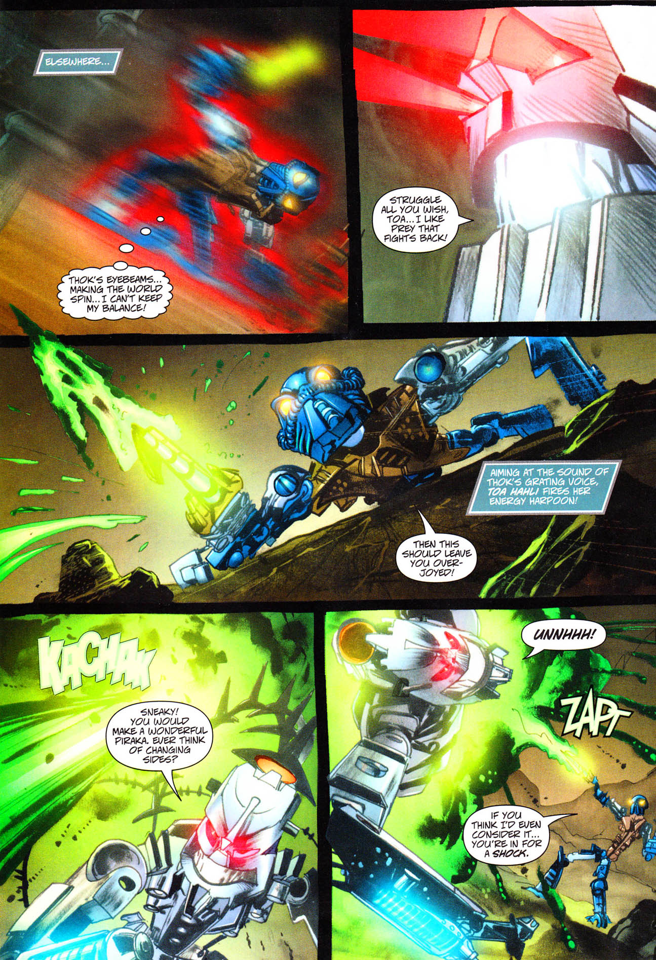 Read online Bionicle: Ignition comic -  Issue #3 - 6