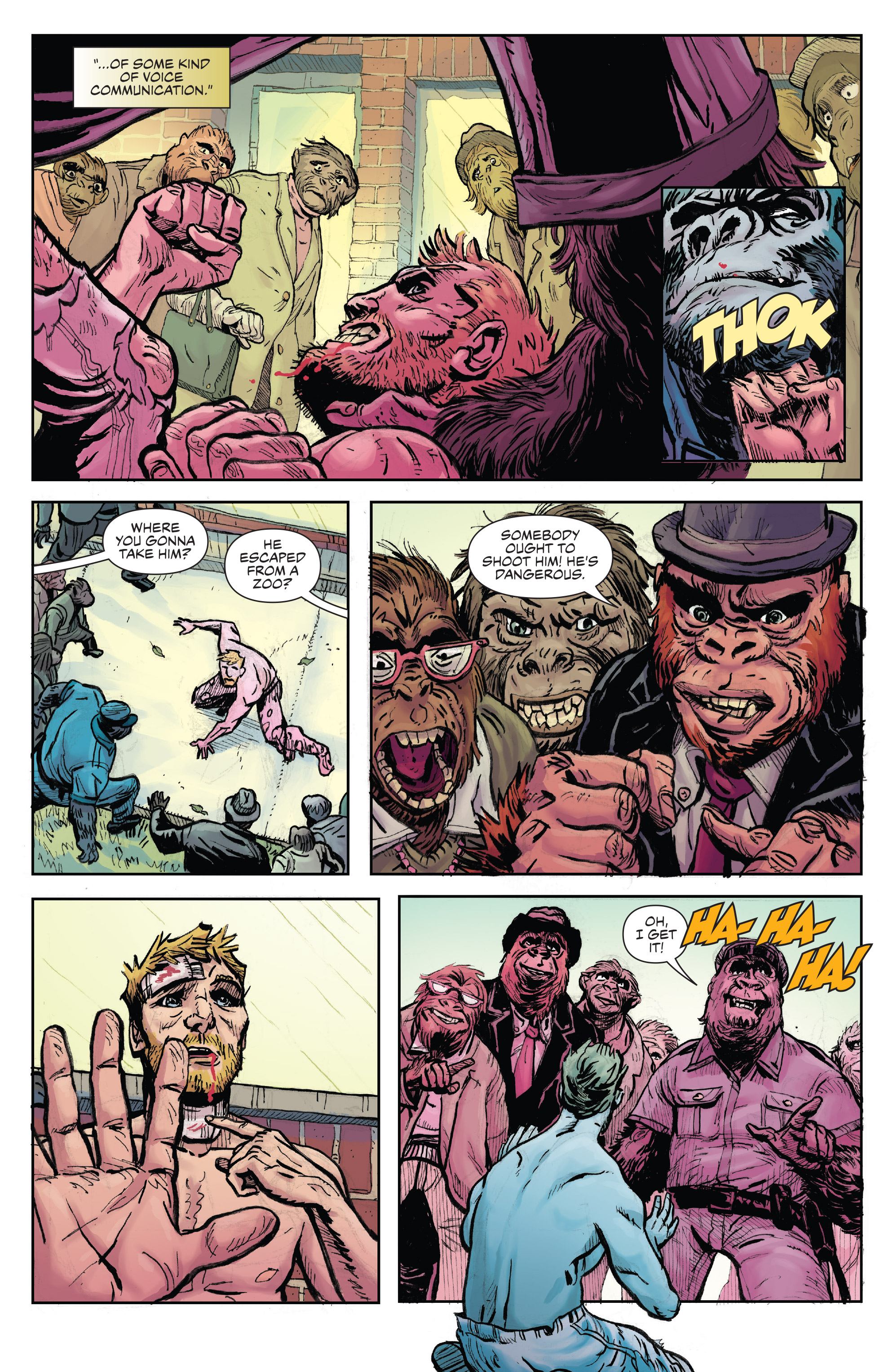 Read online Planet of the Apes Visionaries comic -  Issue # TPB - 59