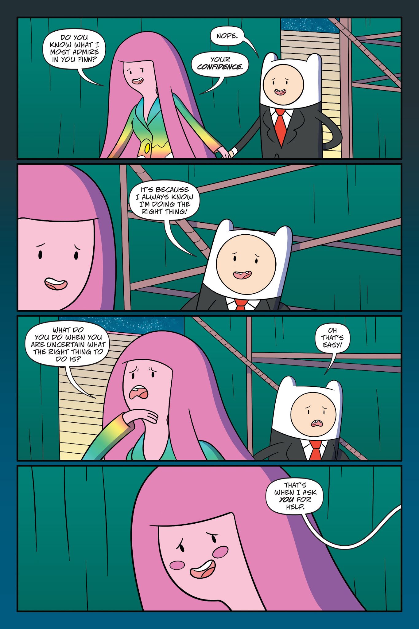 Read online Adventure Time: President Bubblegum comic -  Issue # TPB - 111