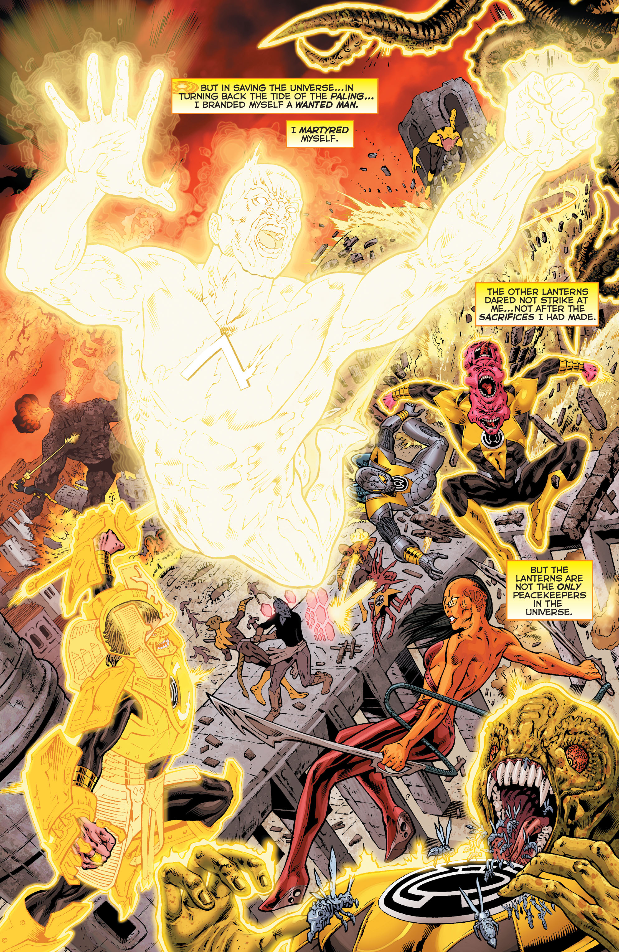 Read online Sinestro: Futures End comic -  Issue # Full - 7