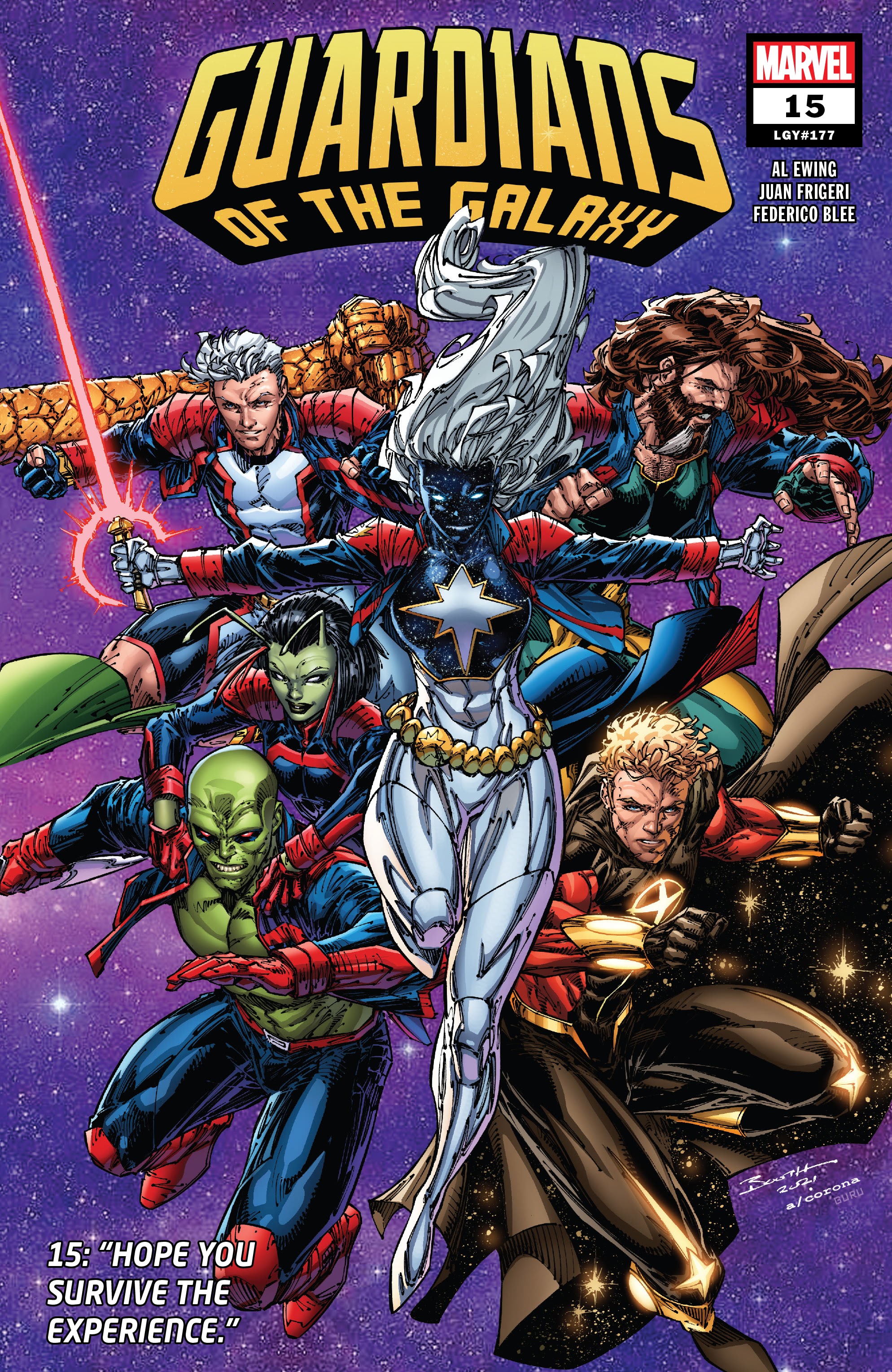 Read online Guardians Of The Galaxy (2020) comic -  Issue #15 - 1