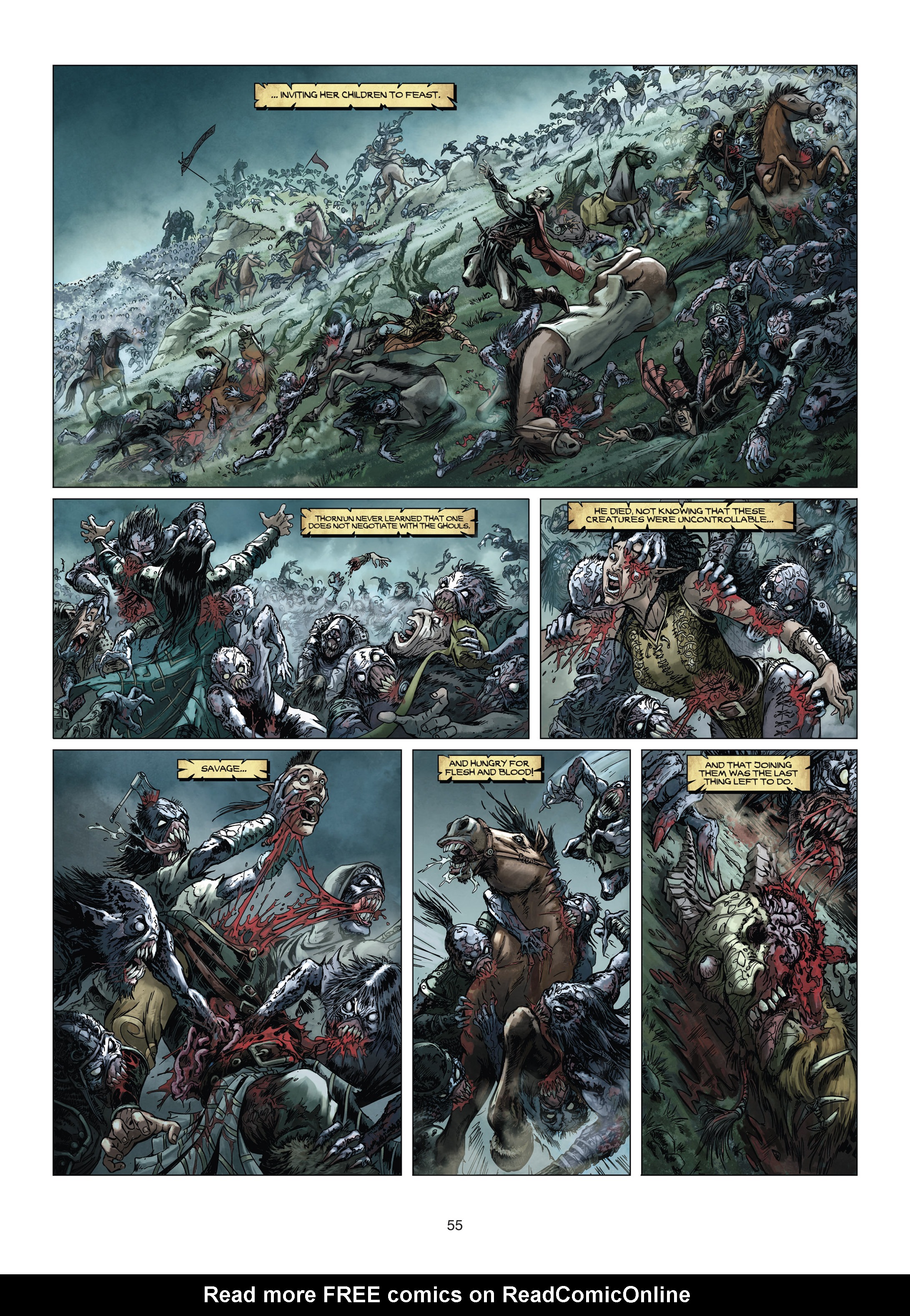Read online Elves comic -  Issue #14 - 55