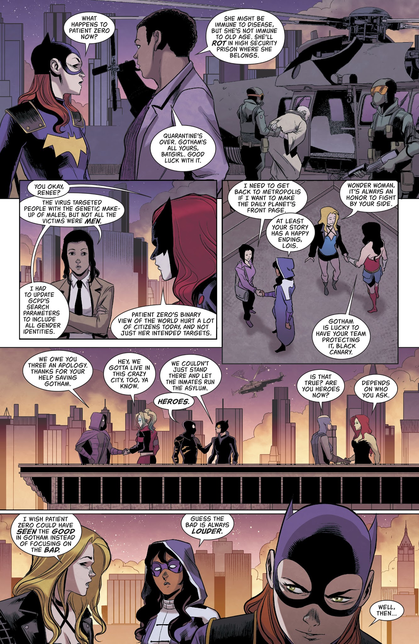 Read online Batgirl and the Birds of Prey comic -  Issue #17 - 22