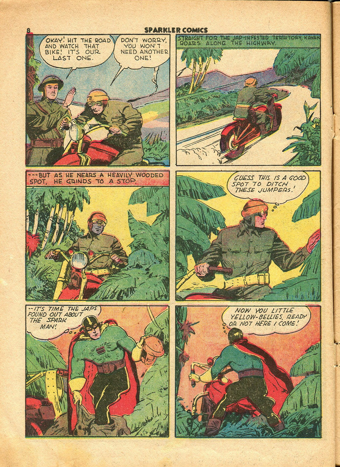 Read online Sparkler Comics comic -  Issue #10 - 10