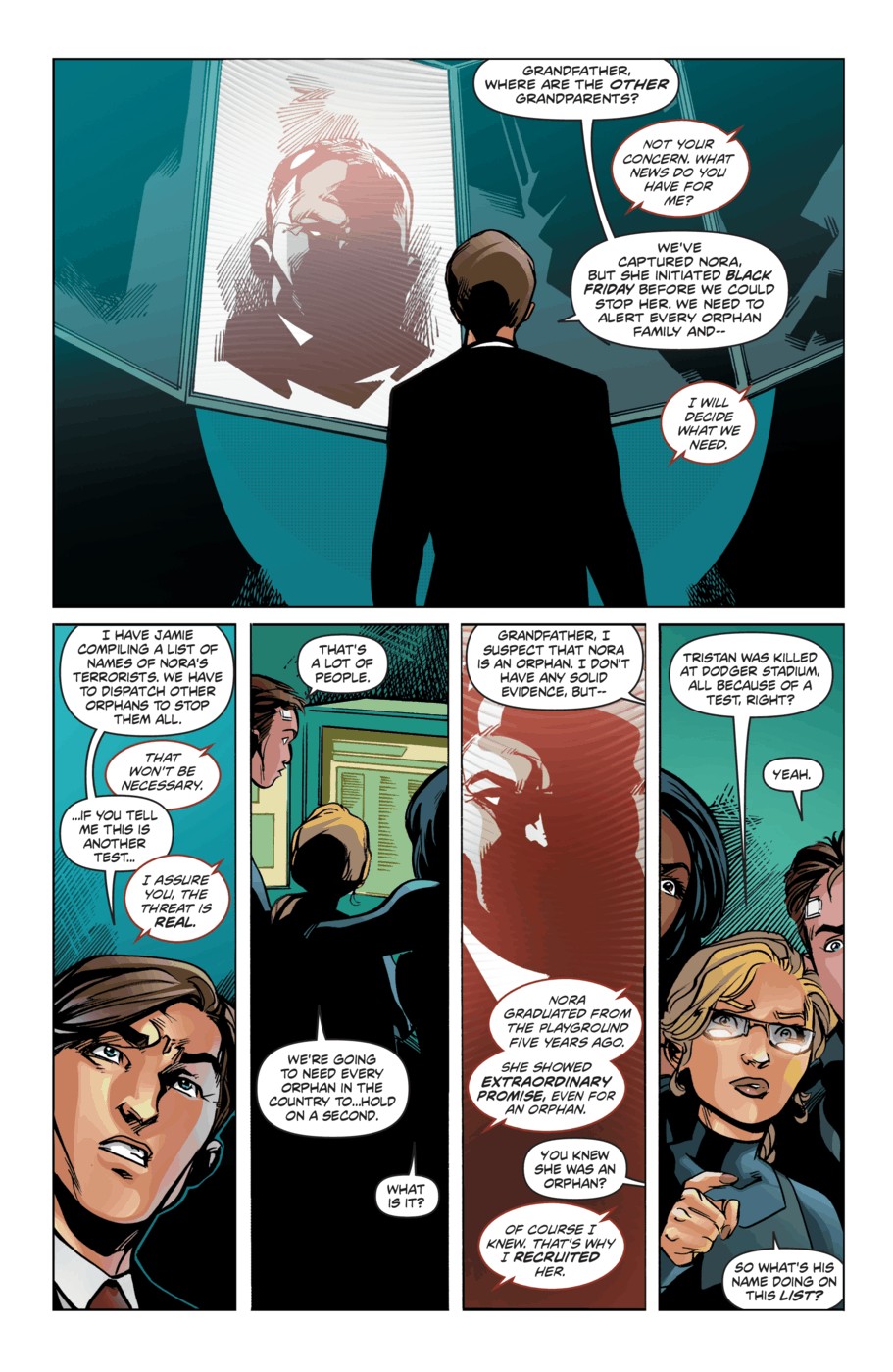Read online Protocol: Orphans comic -  Issue #3 - 21