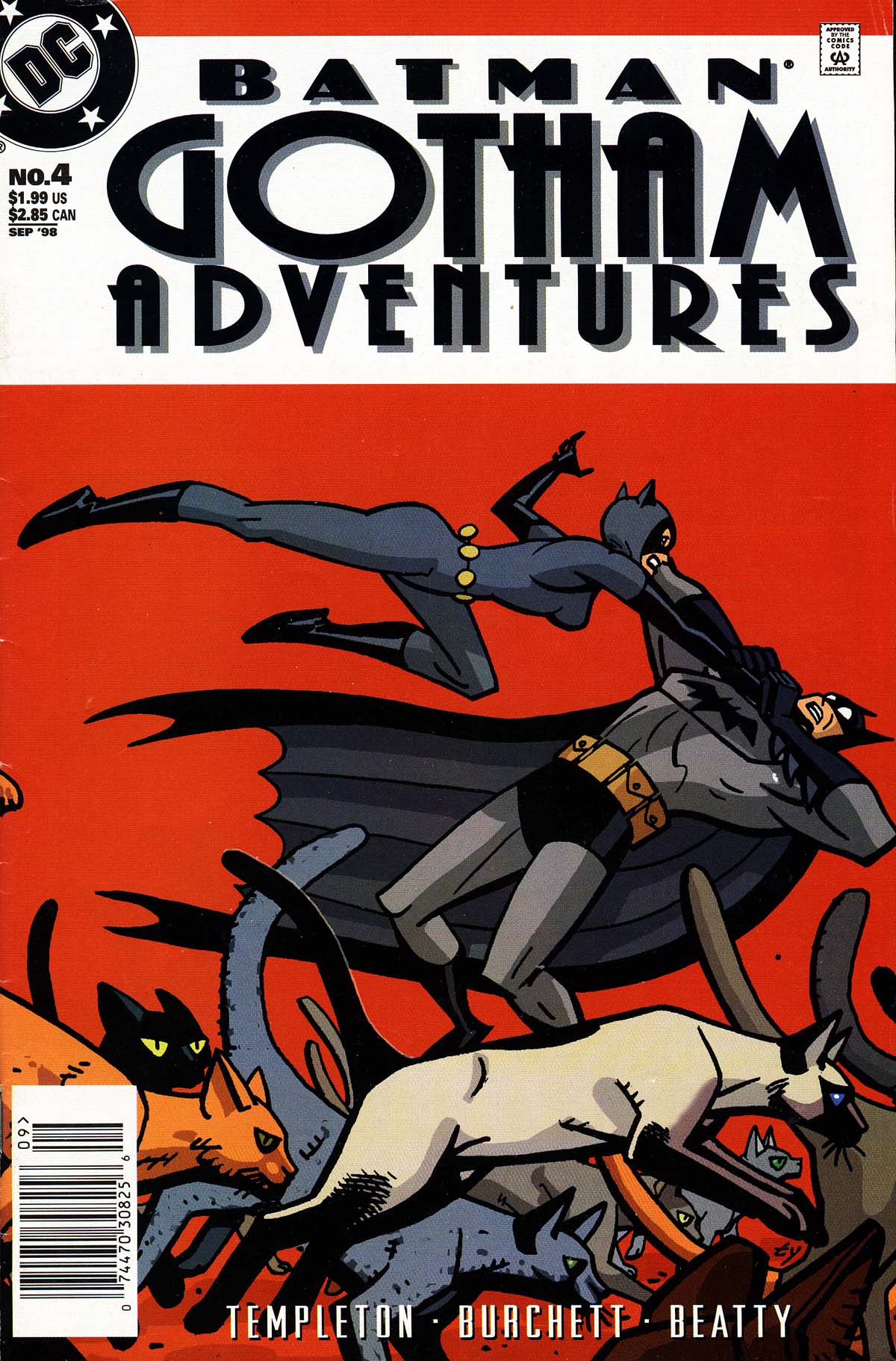 Read online Batman: Gotham Adventures comic -  Issue #4 - 1