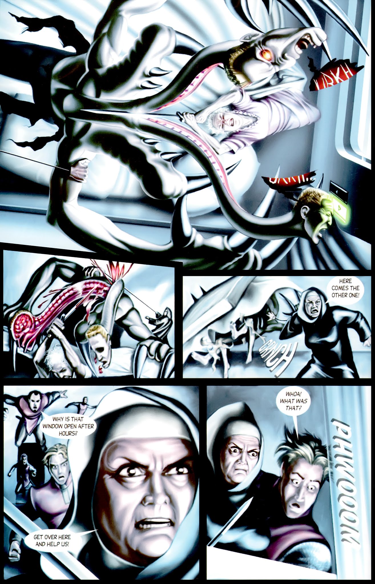 Read online Warrior Nun Dei: Aftertime comic -  Issue #1 - 5